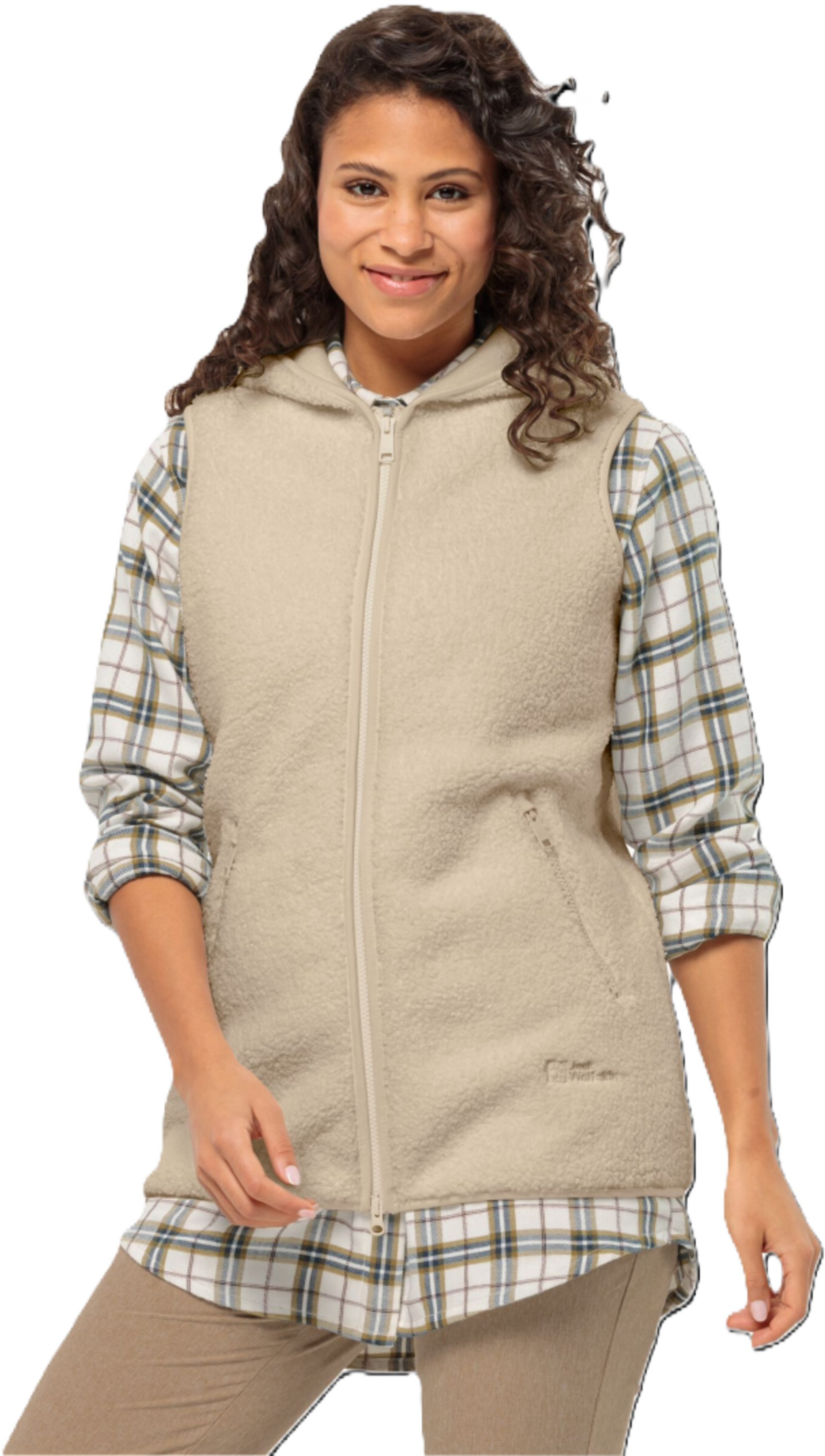 JACK WOLFSKIN, High Curl Long Vest W