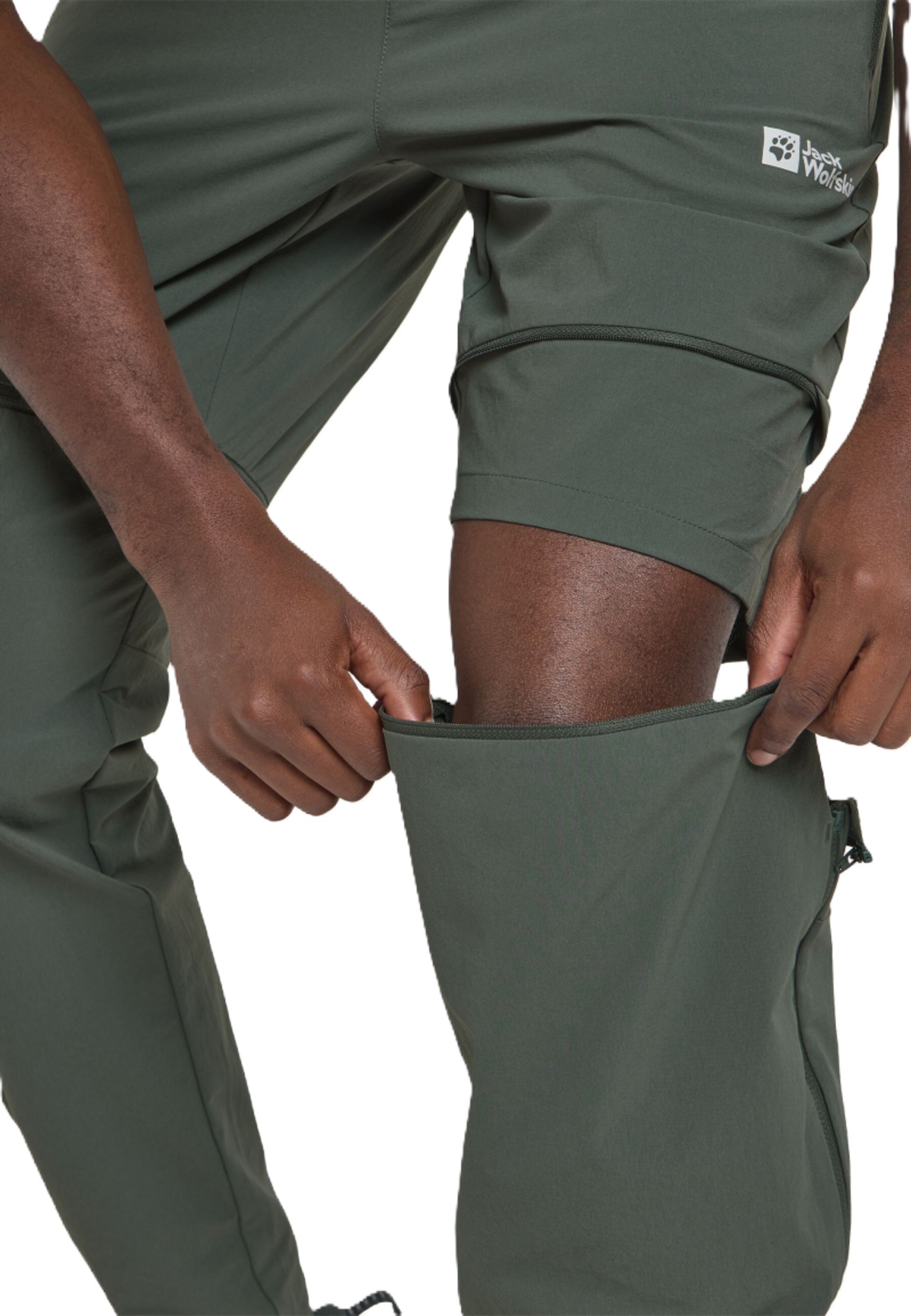 JACK WOLFSKIN, Hikeout Zip Away Pants M