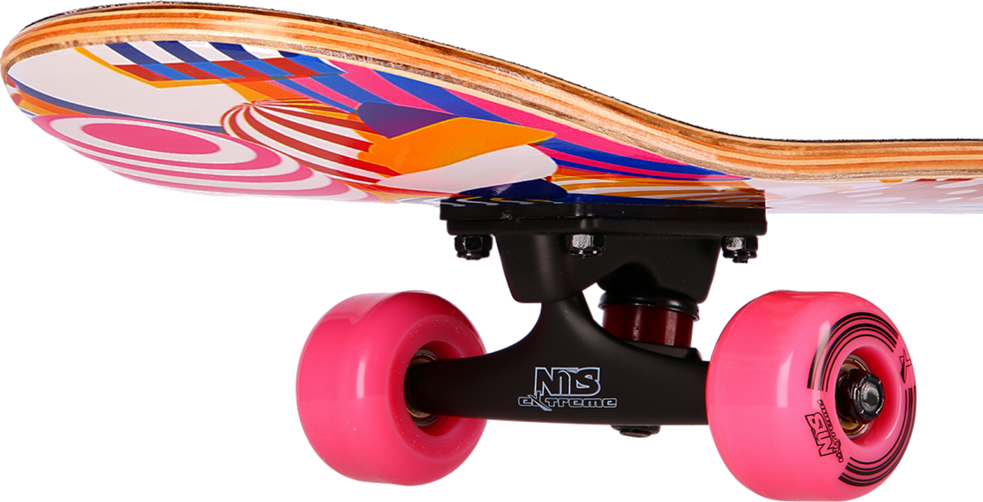 NORTHIX, Hoop Skateboard, Durable Deck, Nils Extreme