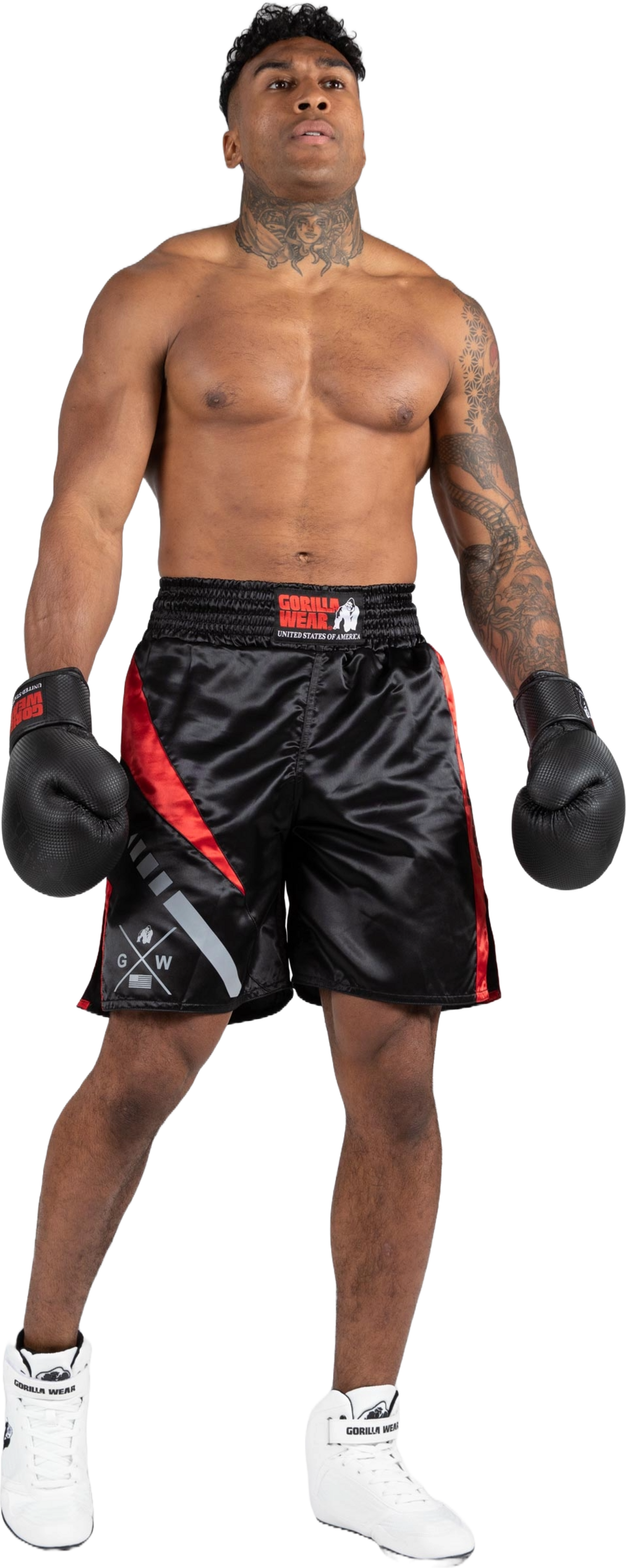 GORILLA WEAR, Hornell Boxing Shorts