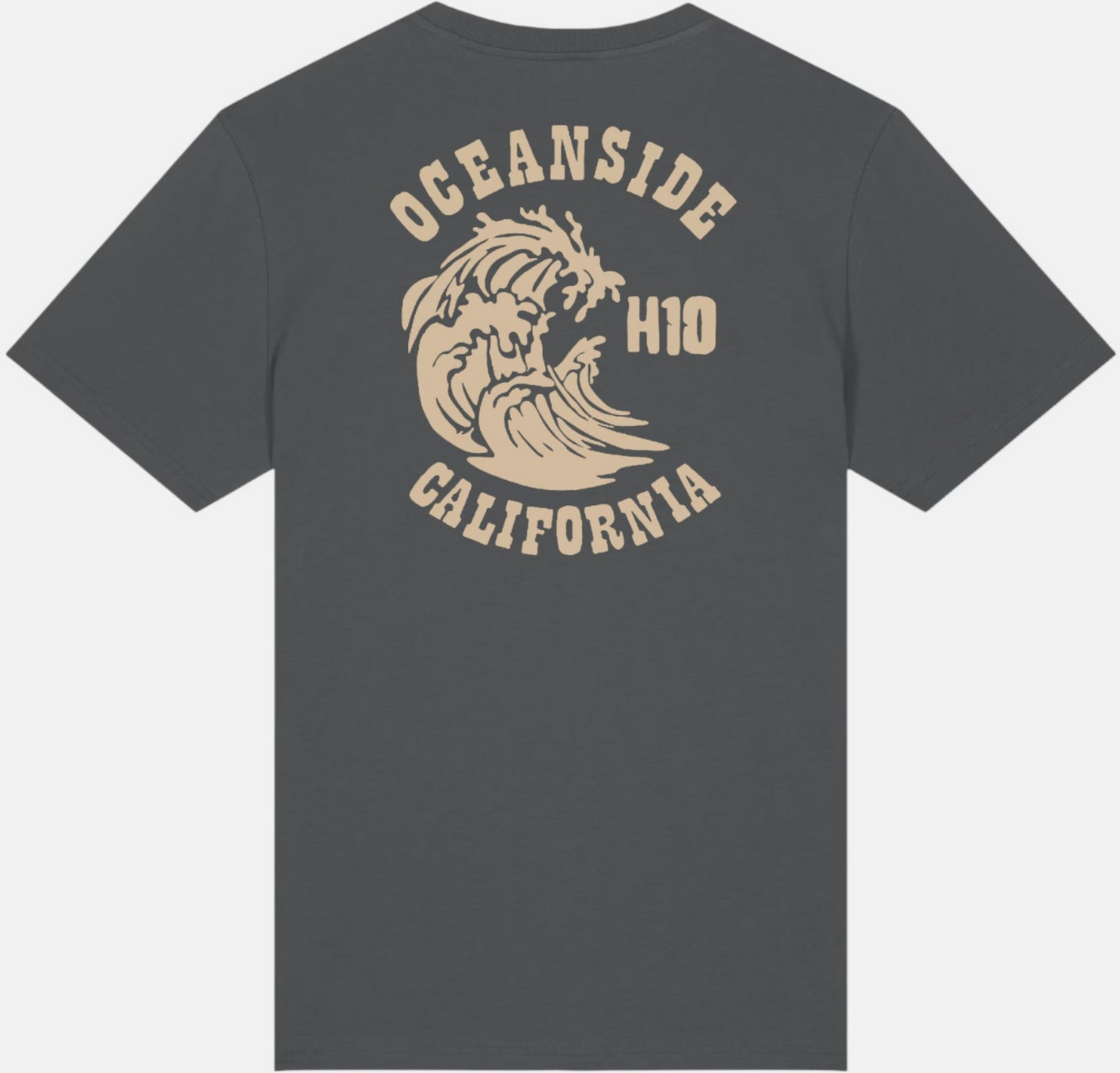 HANG TEN, Ht10 Oceanside T-shirt - Anthracite