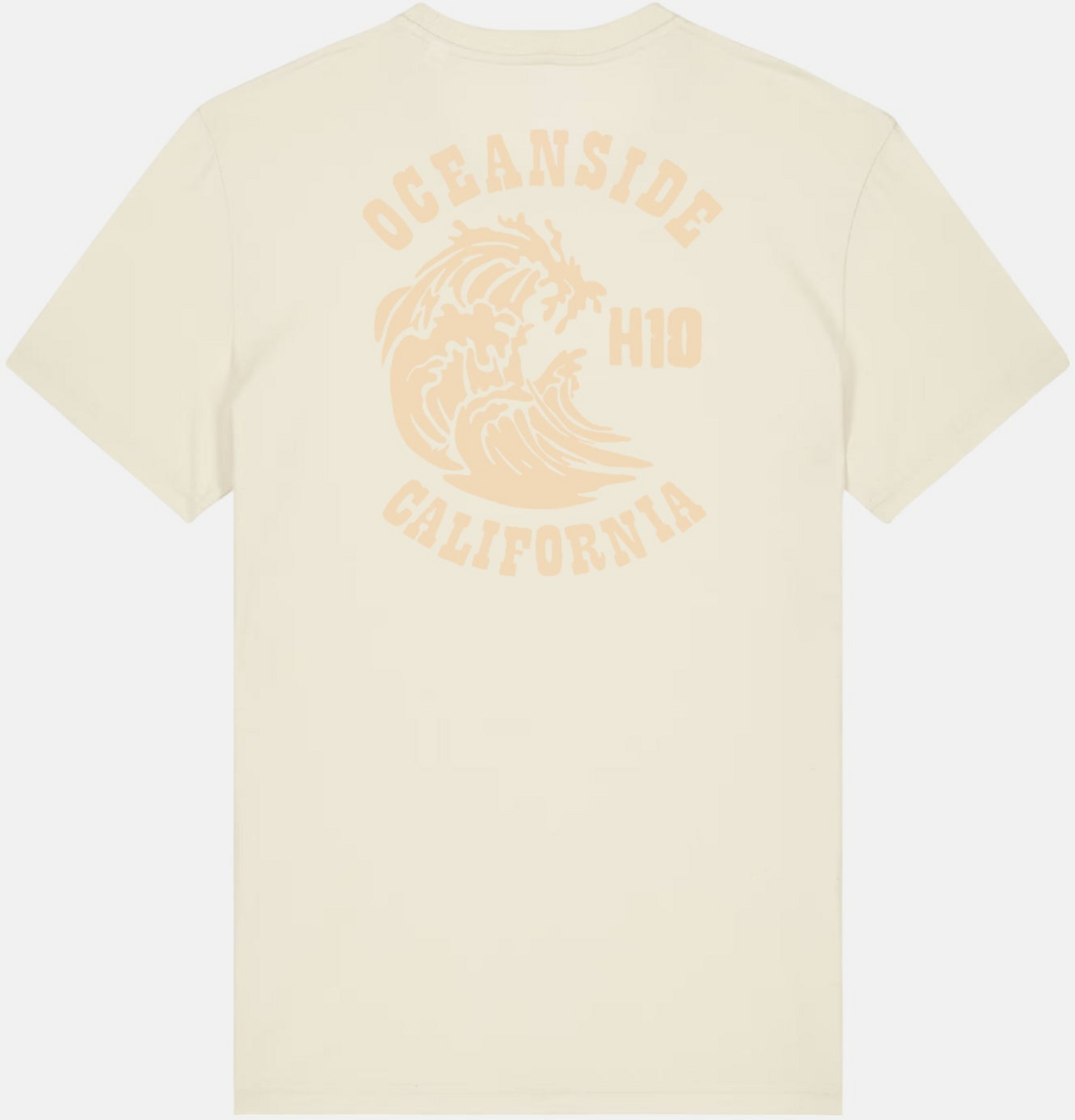 HANG TEN, Ht10 Oceanside T-shirt - Natural Raw