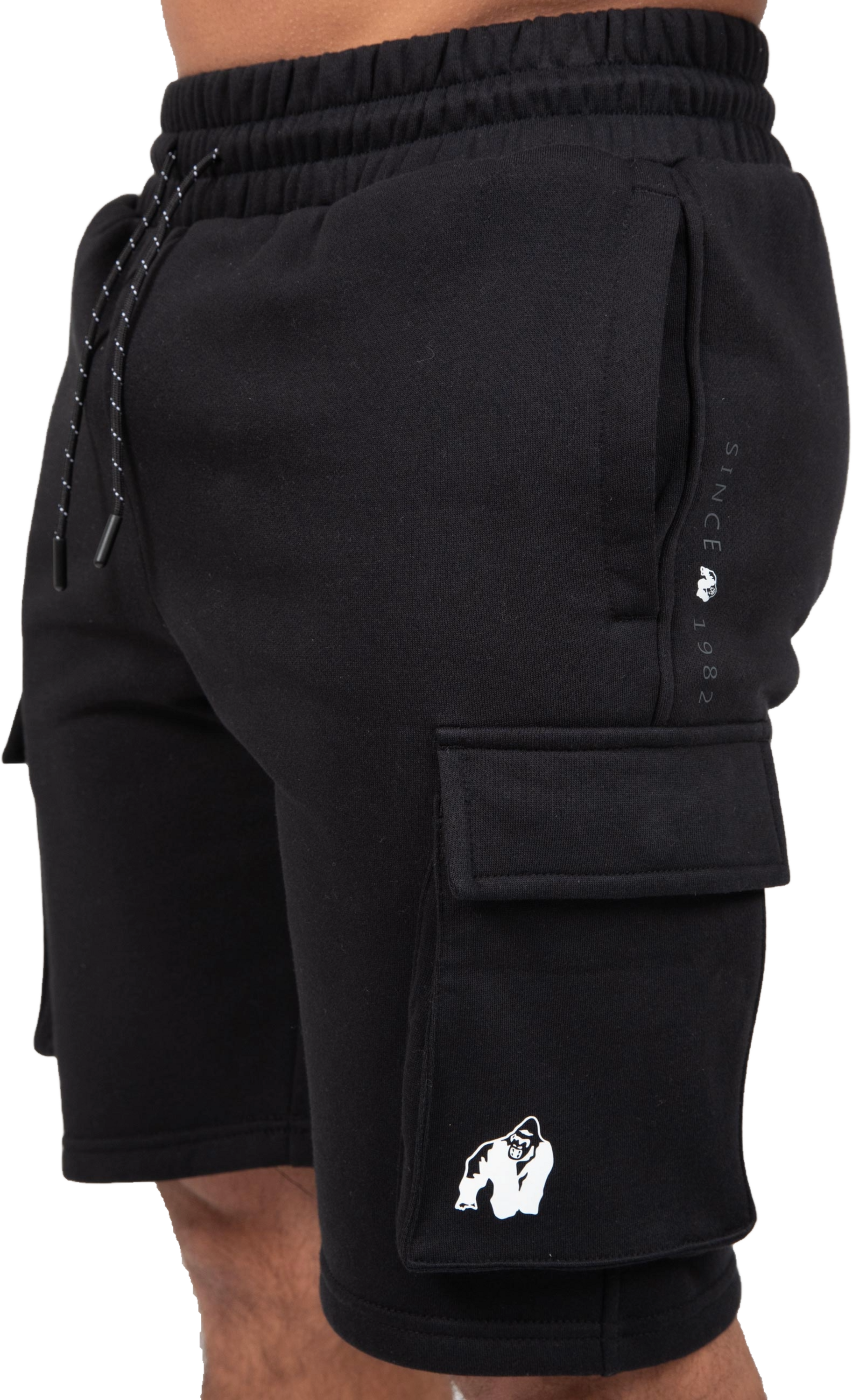 GORILLA WEAR, Hudson Cargo Sweat Shorts