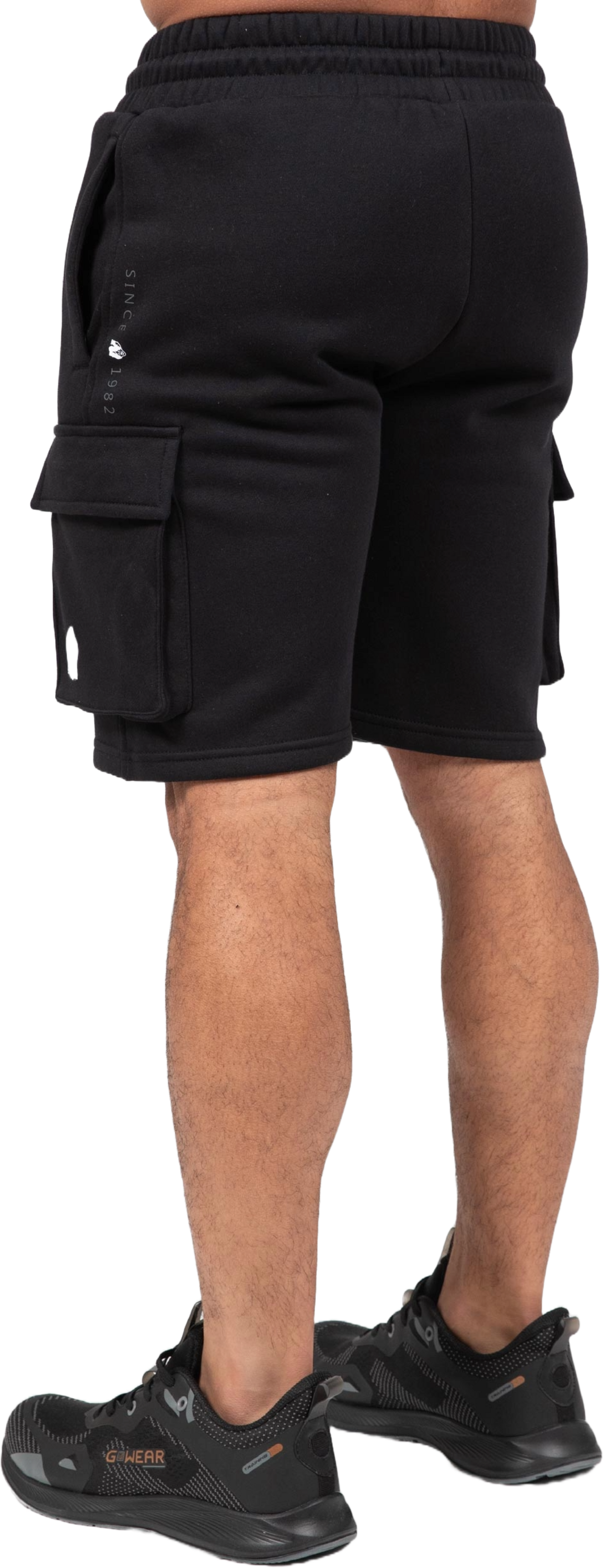 GORILLA WEAR, Hudson Cargo Sweat Shorts