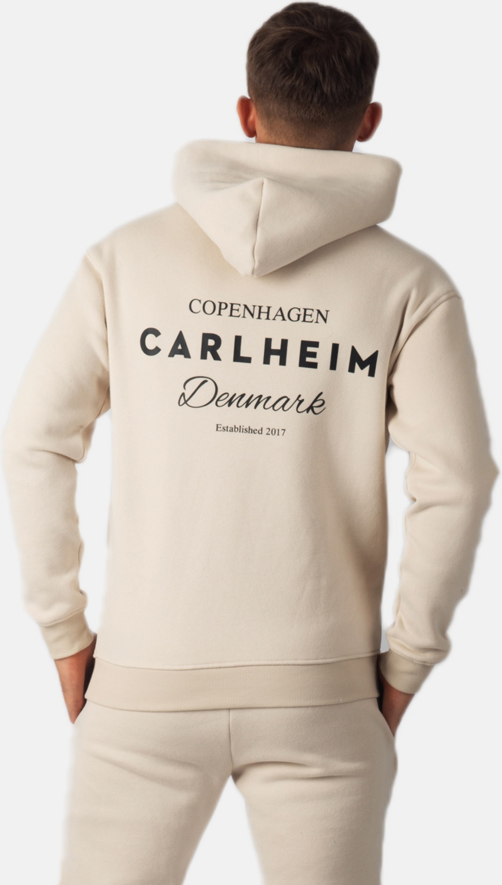 CARLHEIM, Hudson Lounge Branded Hoodie