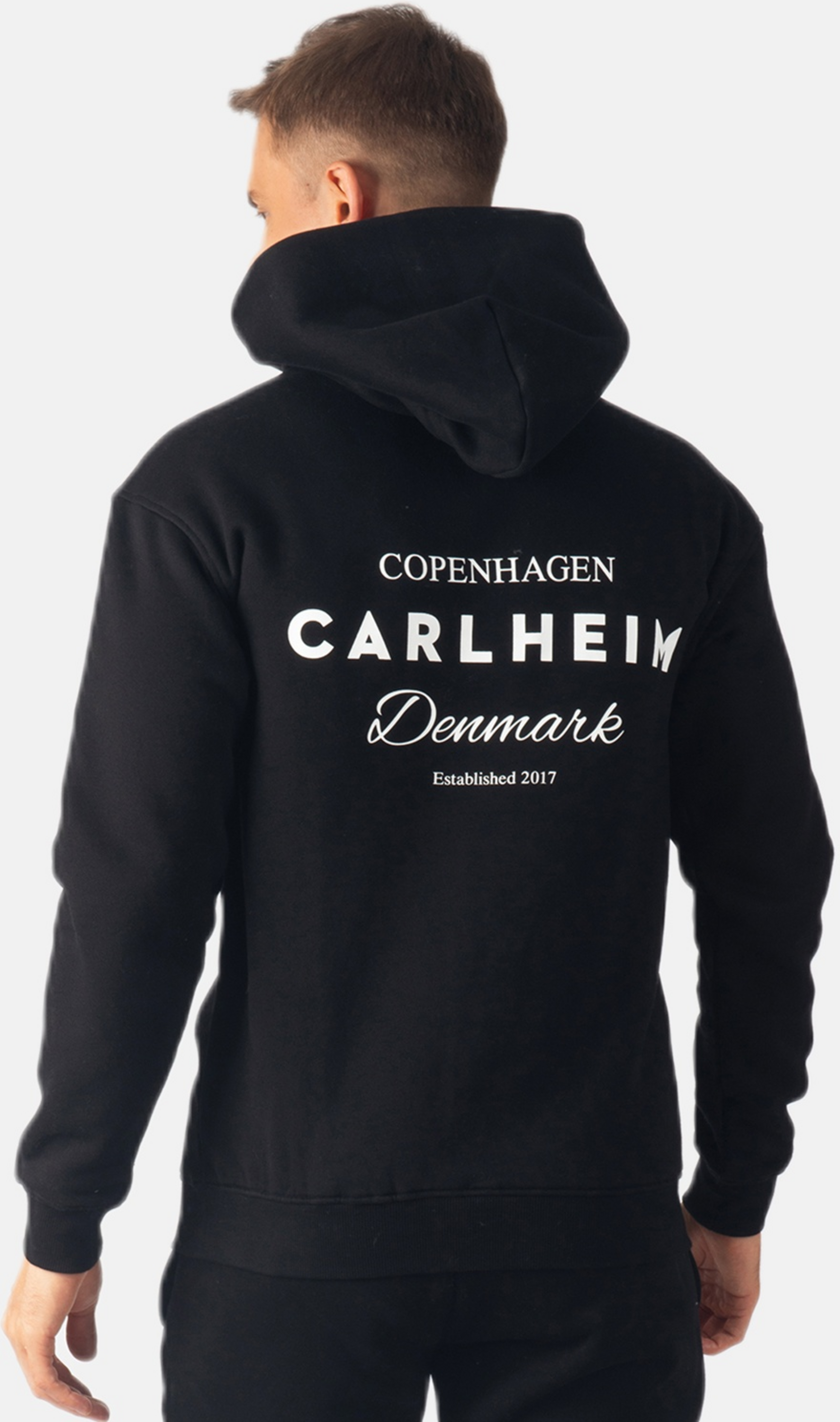 CARLHEIM, Hudson Lounge Branded Hoodie