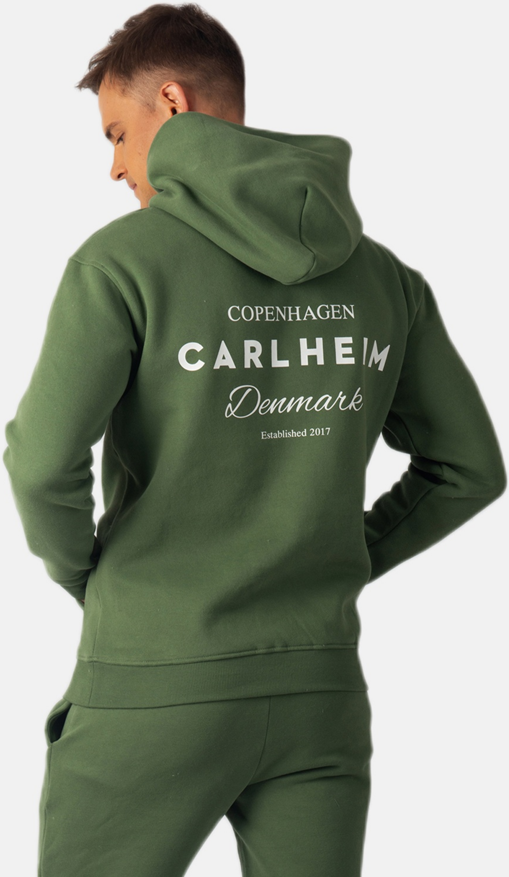CARLHEIM, Hudson Lounge Branded Hoodie
