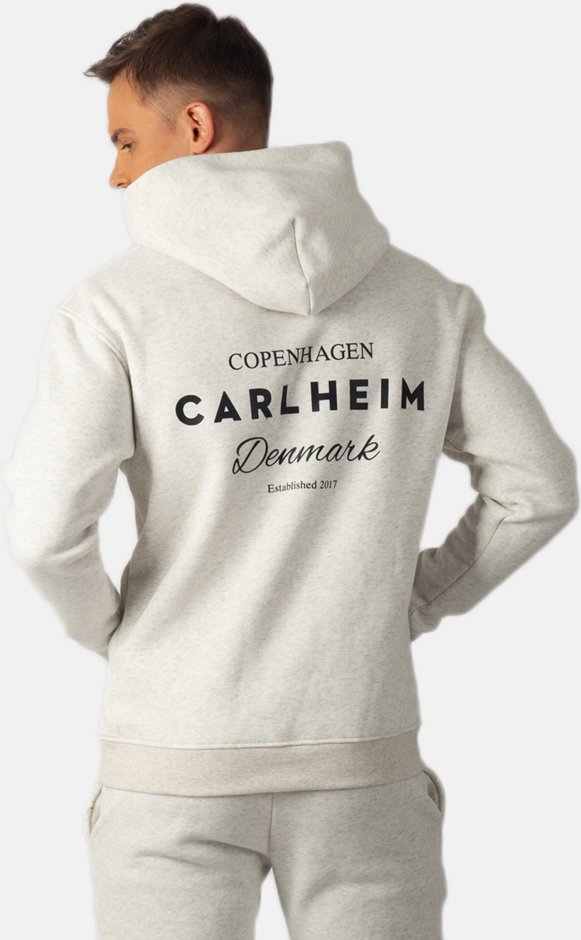 CARLHEIM, Hudson Lounge Branded Hoodie