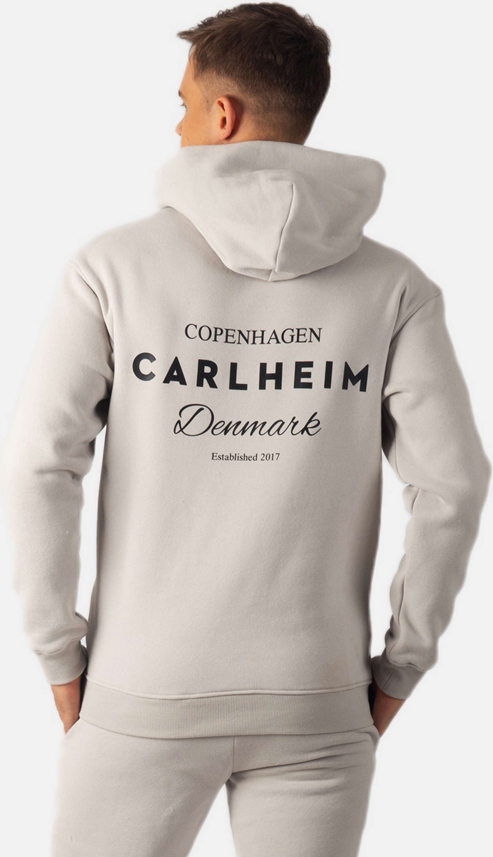 CARLHEIM, Hudson Lounge Branded Hoodie