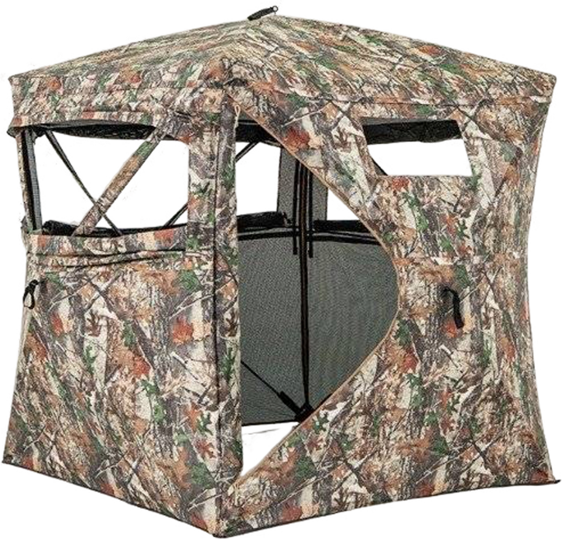 NORTHIX, Hunting Hideout For 2-3 People 360&deg; Transparent Hunter's Tent For Deer And Wild Boar Hunting