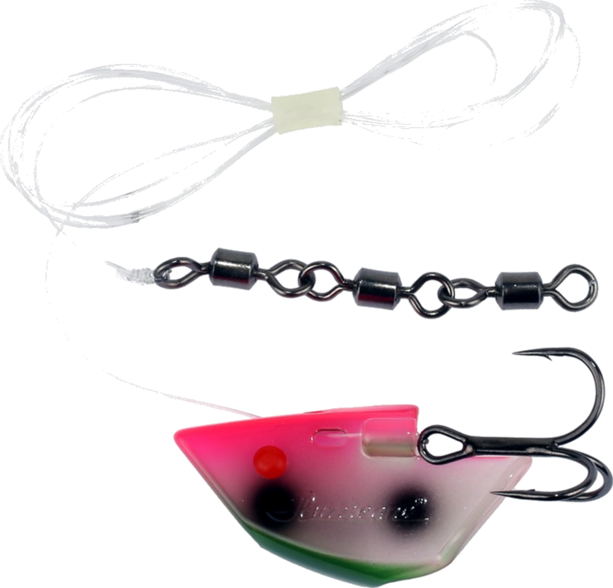 HURRICANE, Hurricane Baithead L Rigged Glow Watermelon