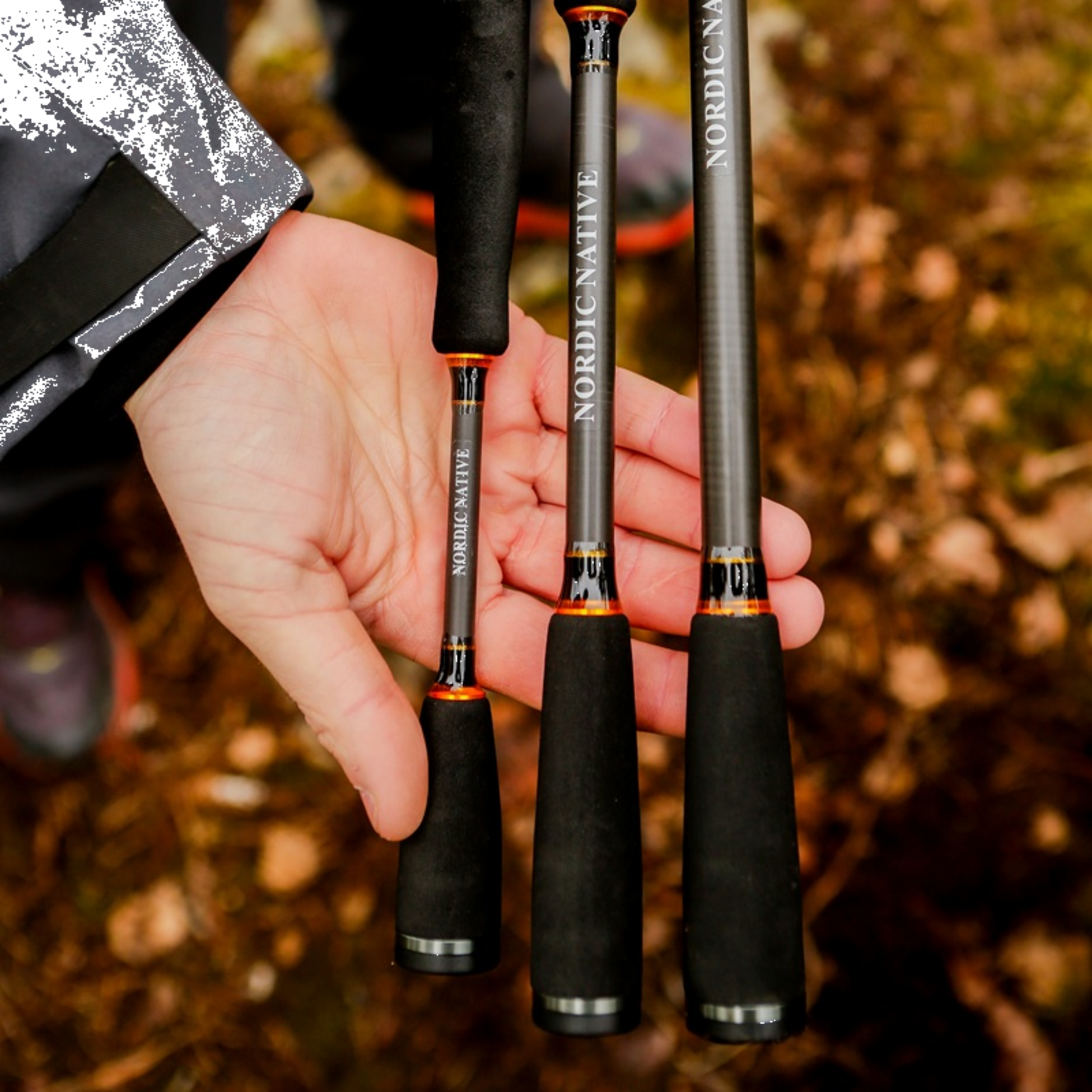 HURRICANE, Hurricane Nordic Native Spinning Rod 16-35g, 300cm, 2pc