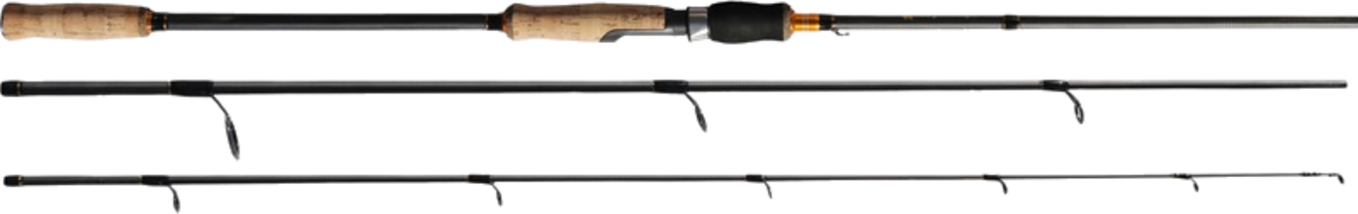 HURRICANE, Hurricane Nordic Native Spinning Rod 3-15g, 7ft, 3pcs