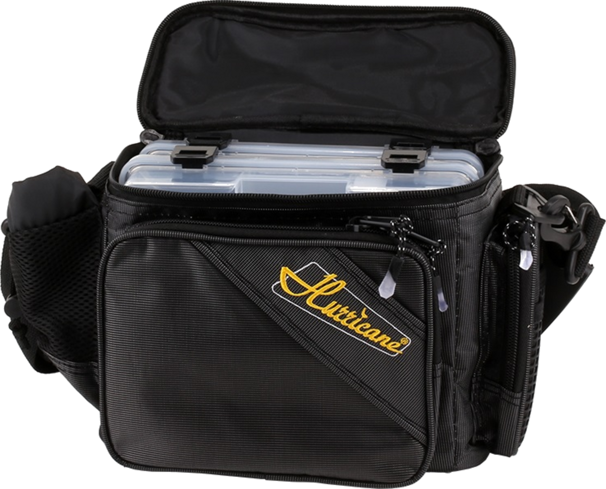 HURRICANE, Hurricane Shoulder  Waist Bag Incl. 2 Lure Boxes