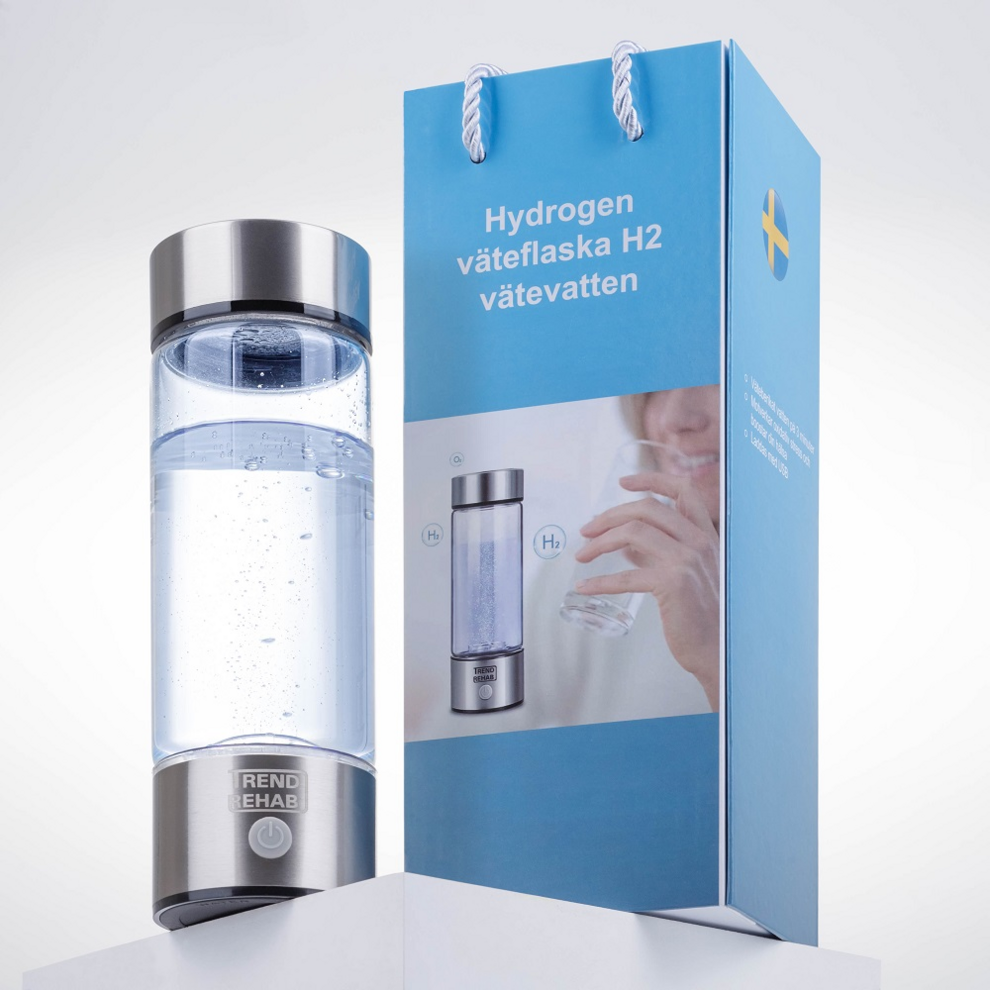 TRENDREHAB, Hydrogen Bottle &ndash; H2 Hydrogen Water