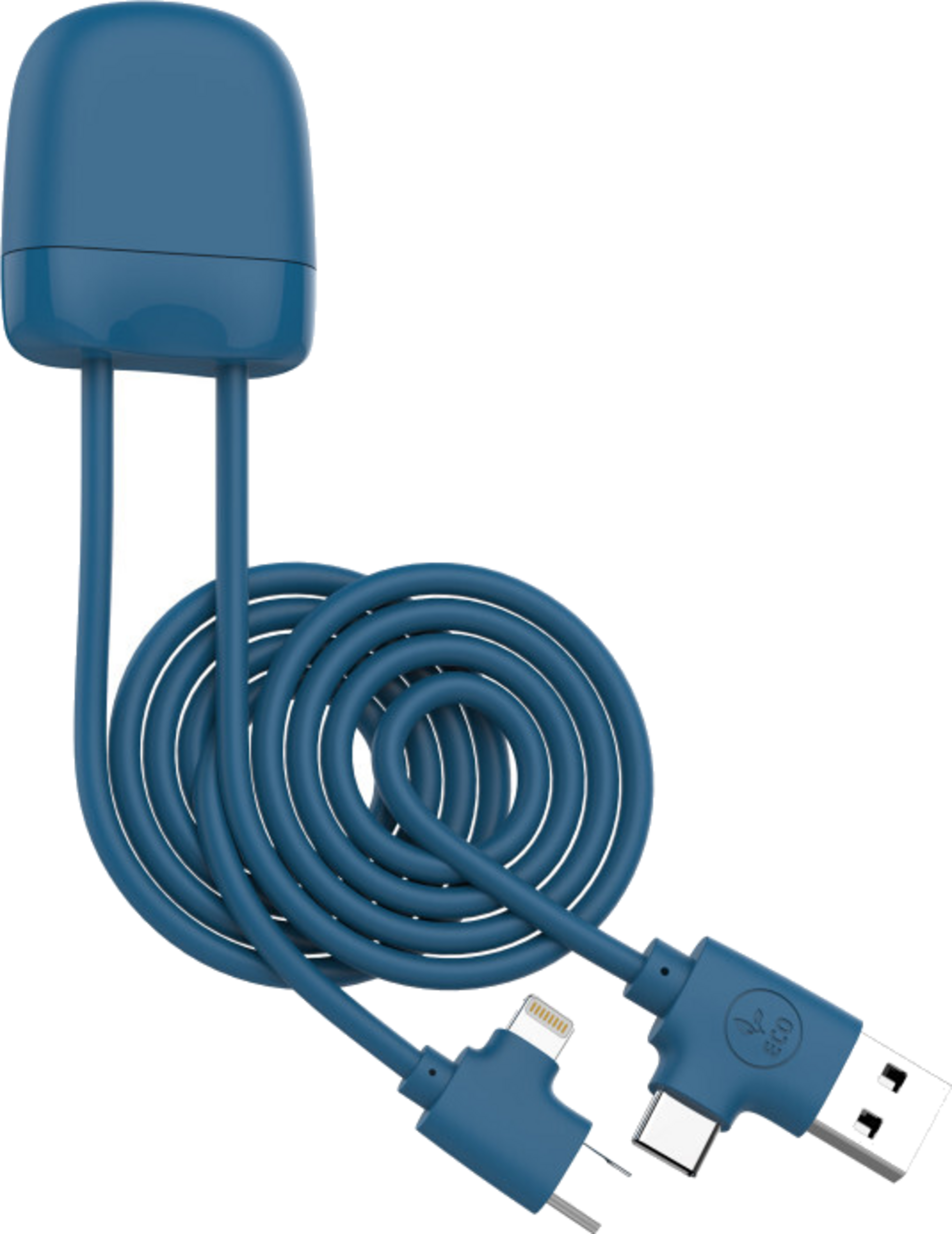 XOOPAR, Ice-c Multi-connector Laddningskabel Blå