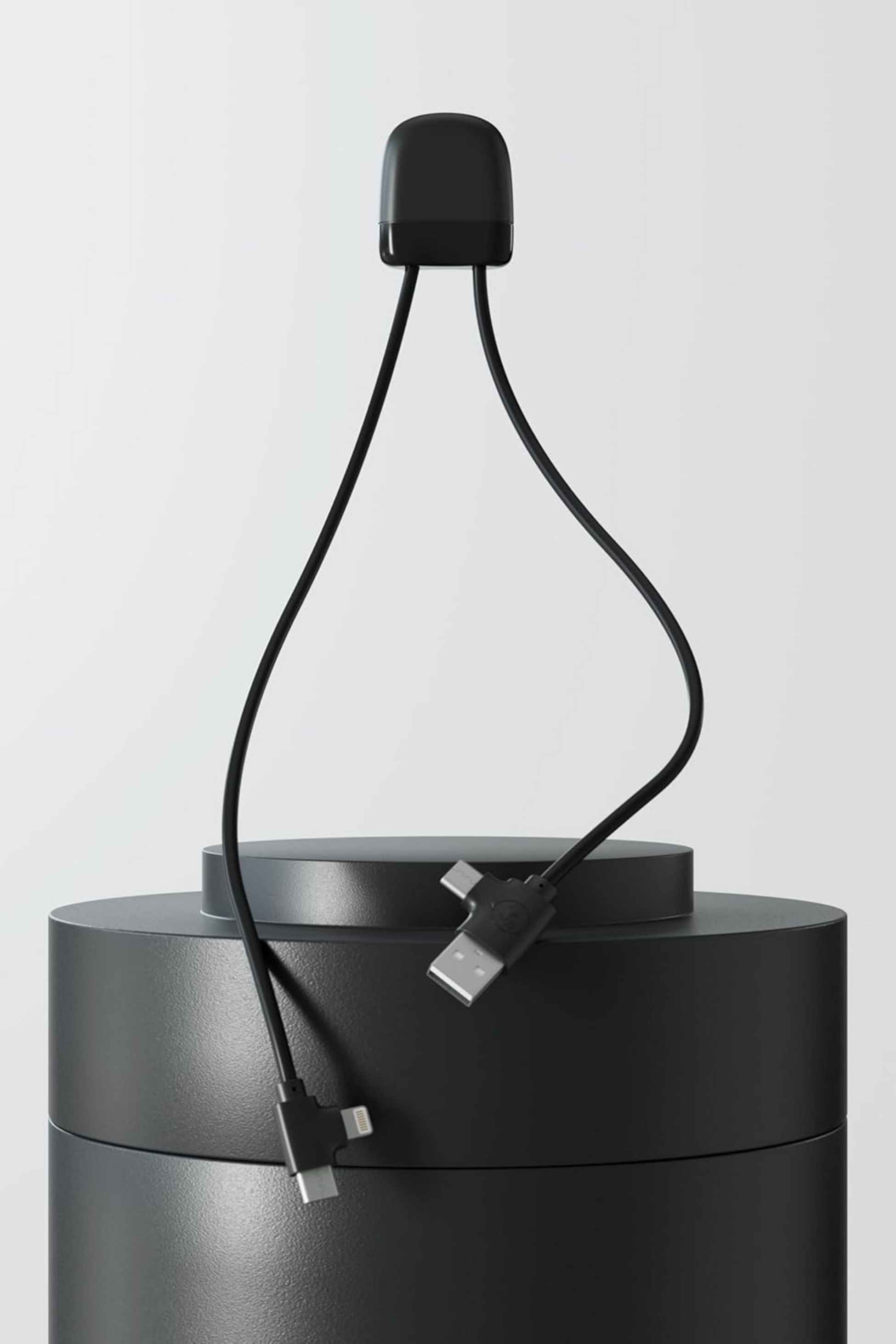 XOOPAR, Ice-c Multi-connector Laddningskabel Svart