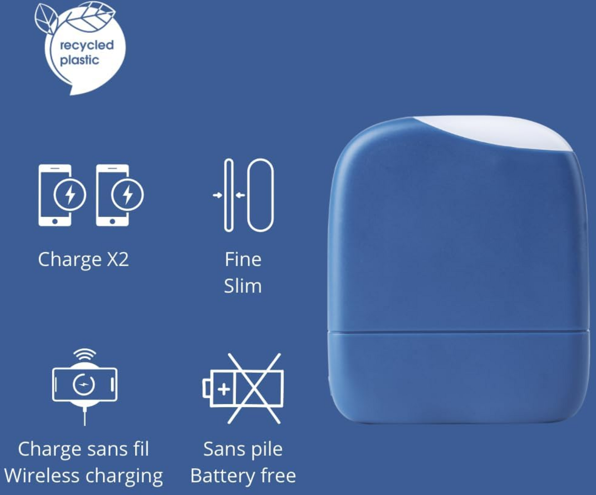 XOOPAR, Ice-p Powerbank 5000 Mah Bl&aring;