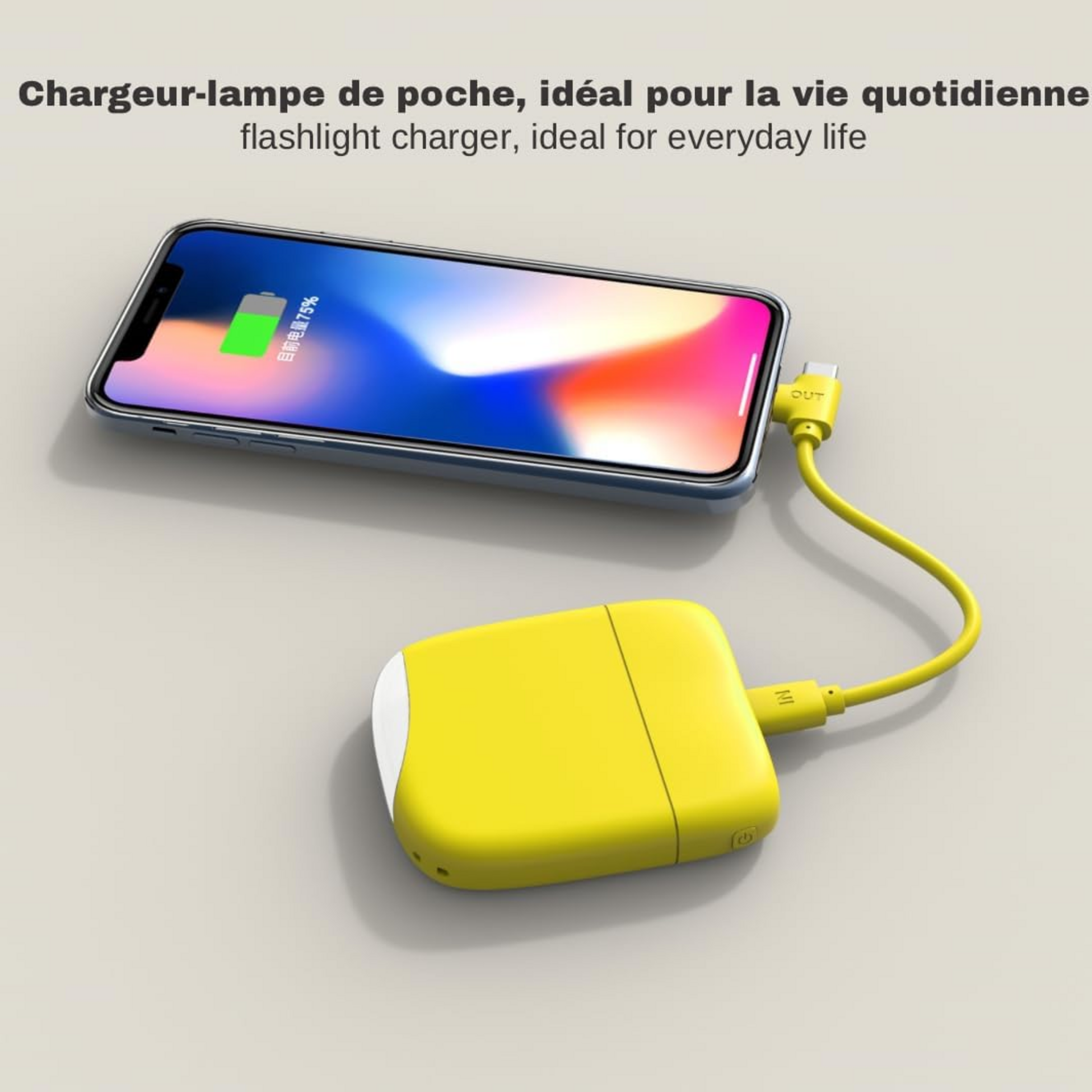 XOOPAR, Ice-p Powerbank 5000 Mah Gul