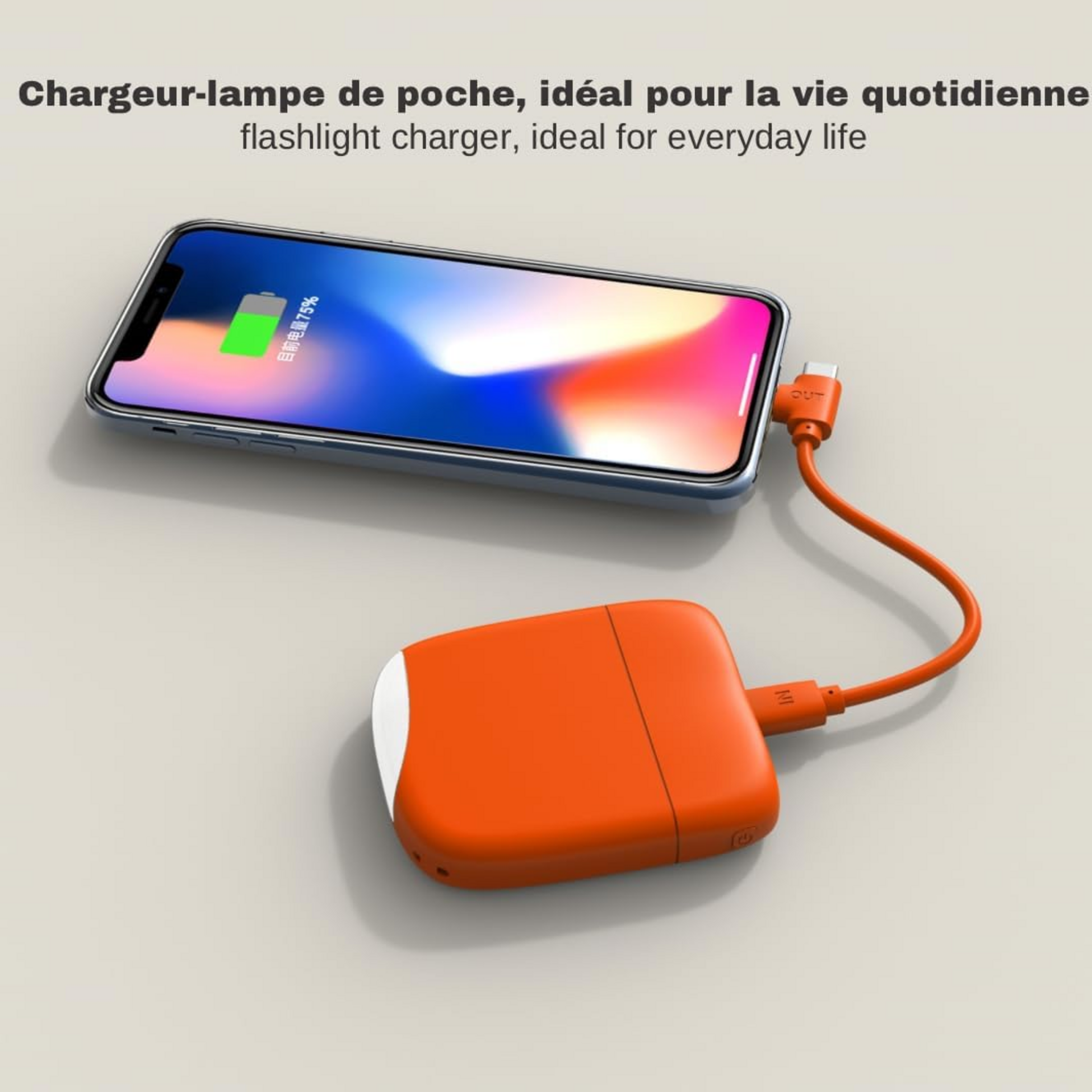 XOOPAR, Ice-p Powerbank 5000 Mah Orange