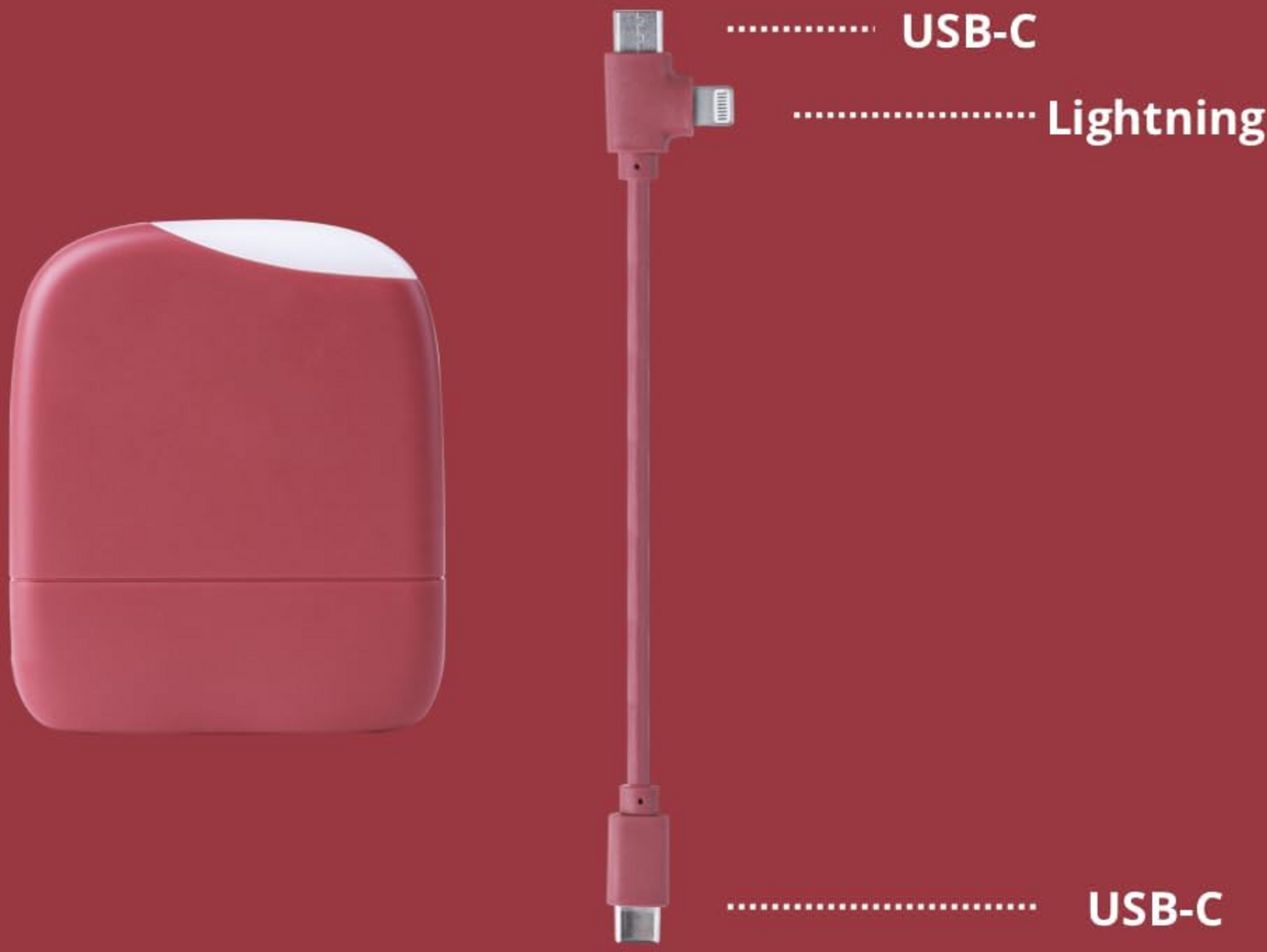 XOOPAR, Ice-p Powerbank 5000 Mah R&ouml;d