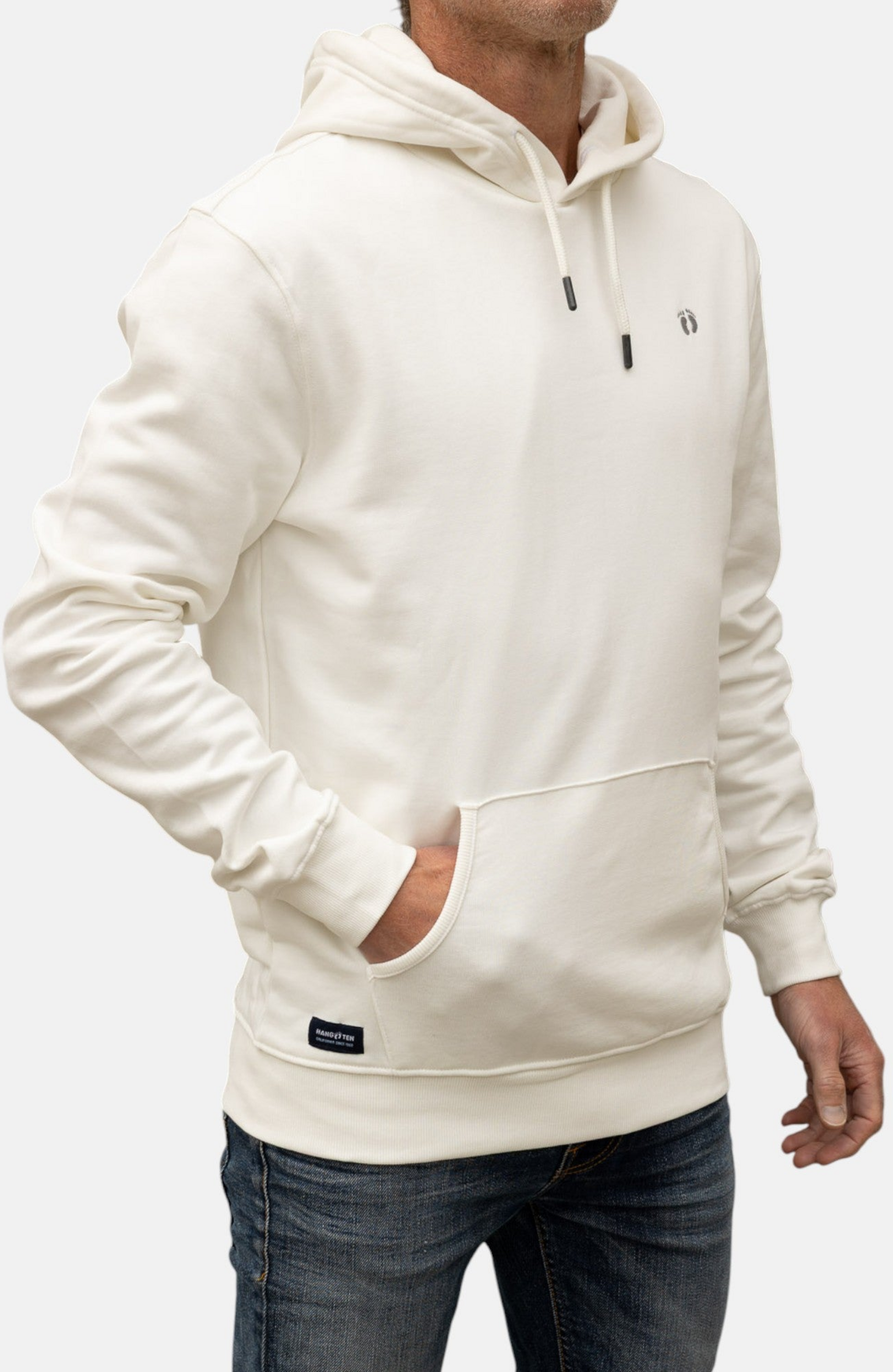 HANG TEN, Icon Feet Organic Cotton Hoodie