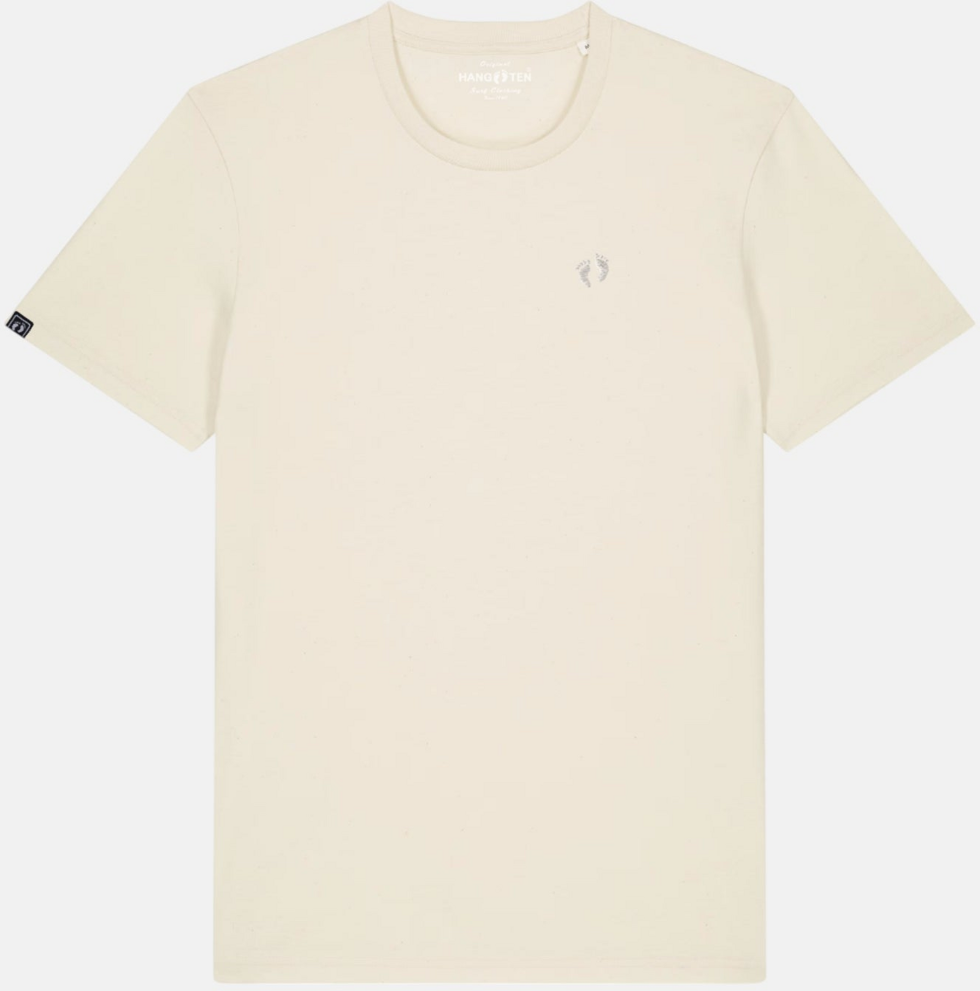 HANG TEN, Icon Logo T-shirt - Natural Raw