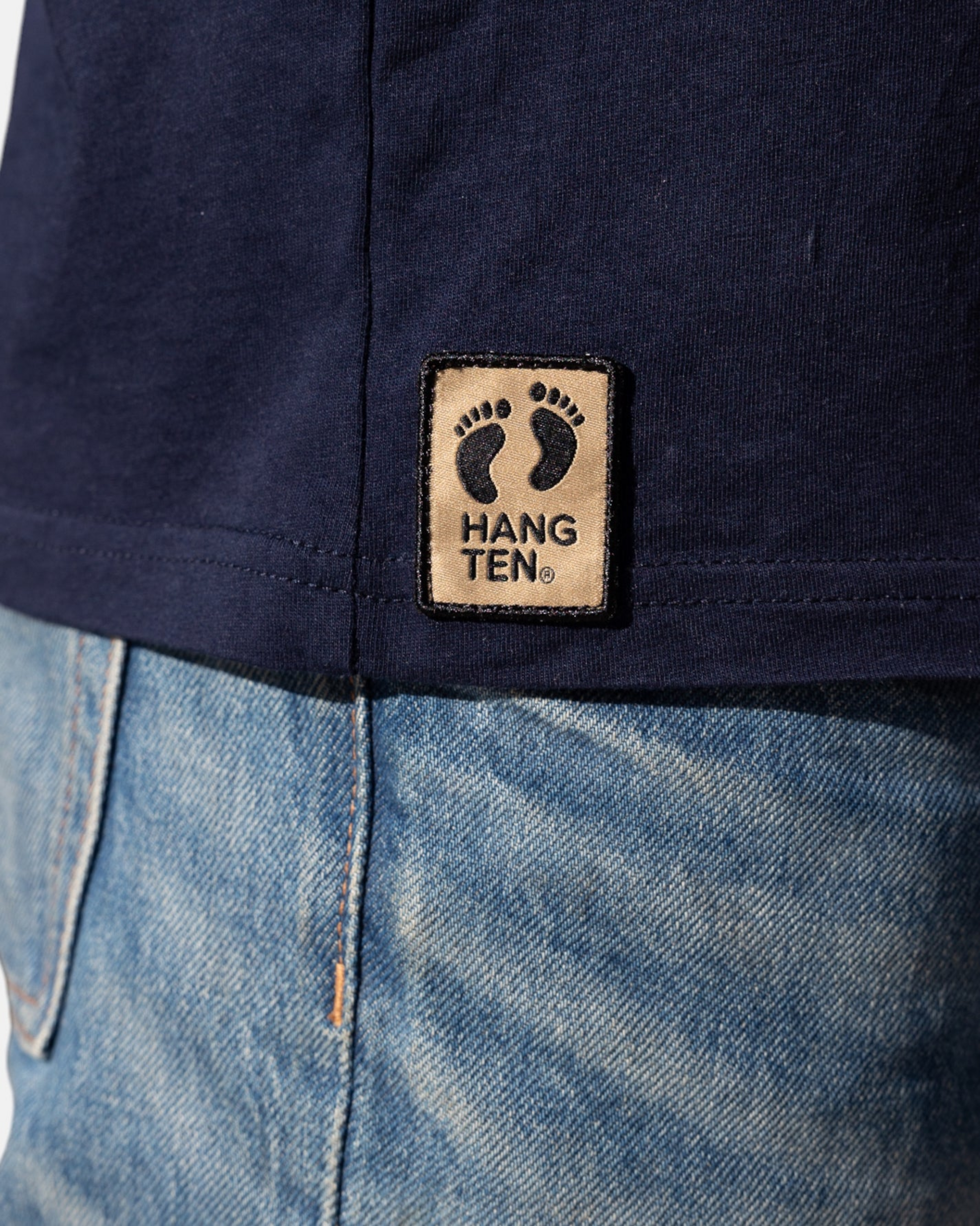 HANG TEN, Icon Logo T-shirt In 100% Organic Cotton