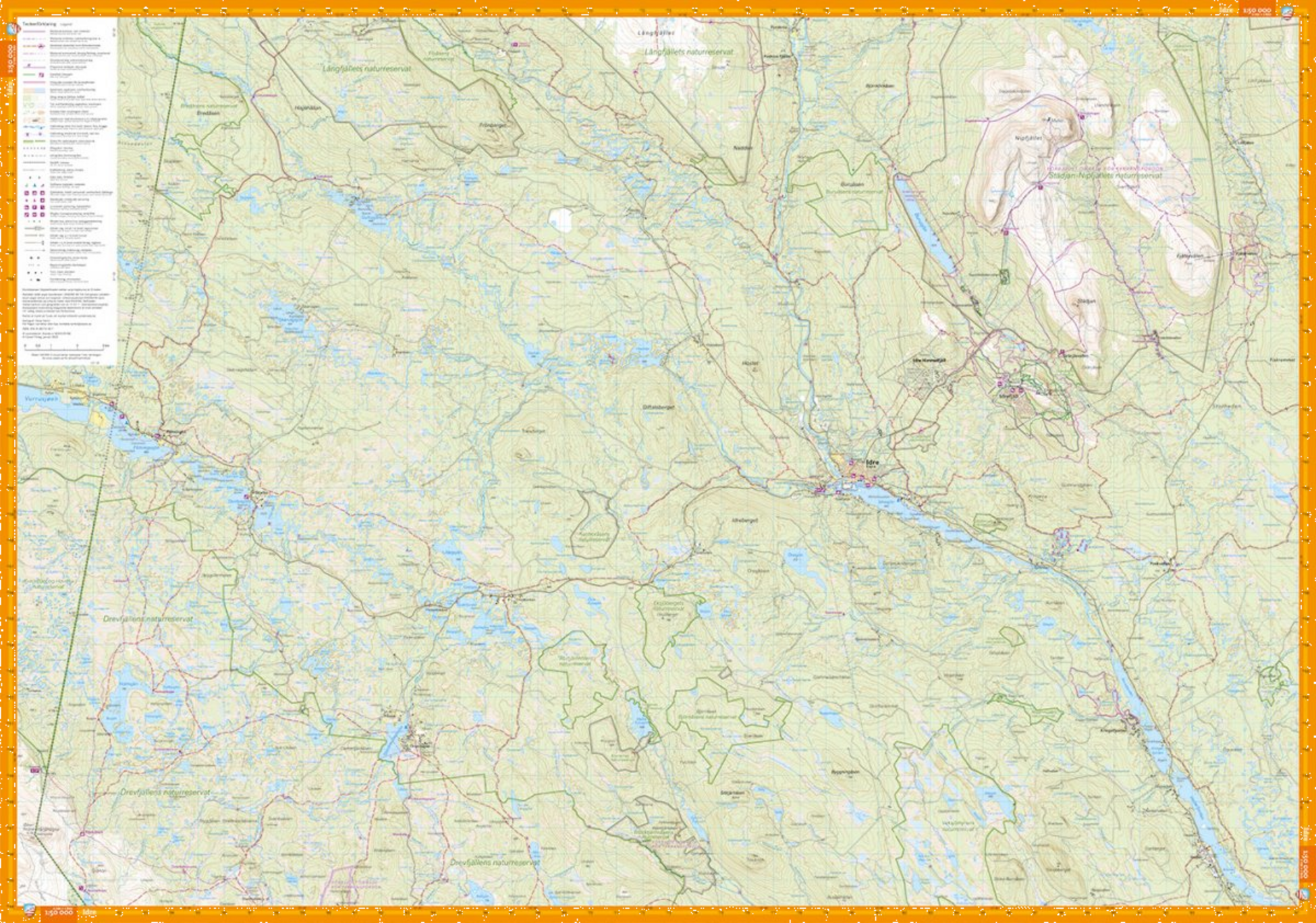 CALAZO, Idre  Lofsdalen 1:50.000