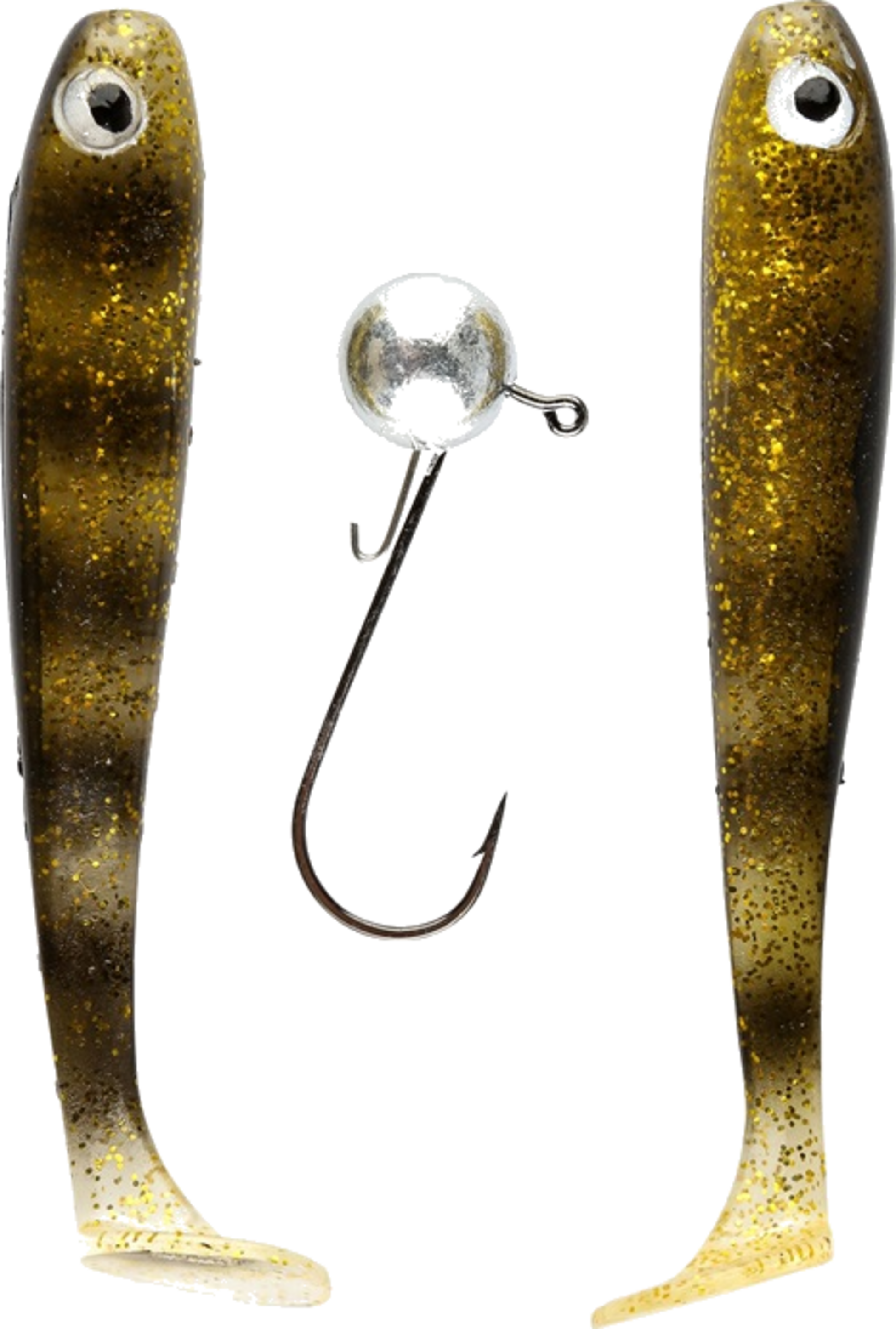 IFISH, Ifish The Demon Shad 10cm, 2-pack Including Jig Head - Spdr