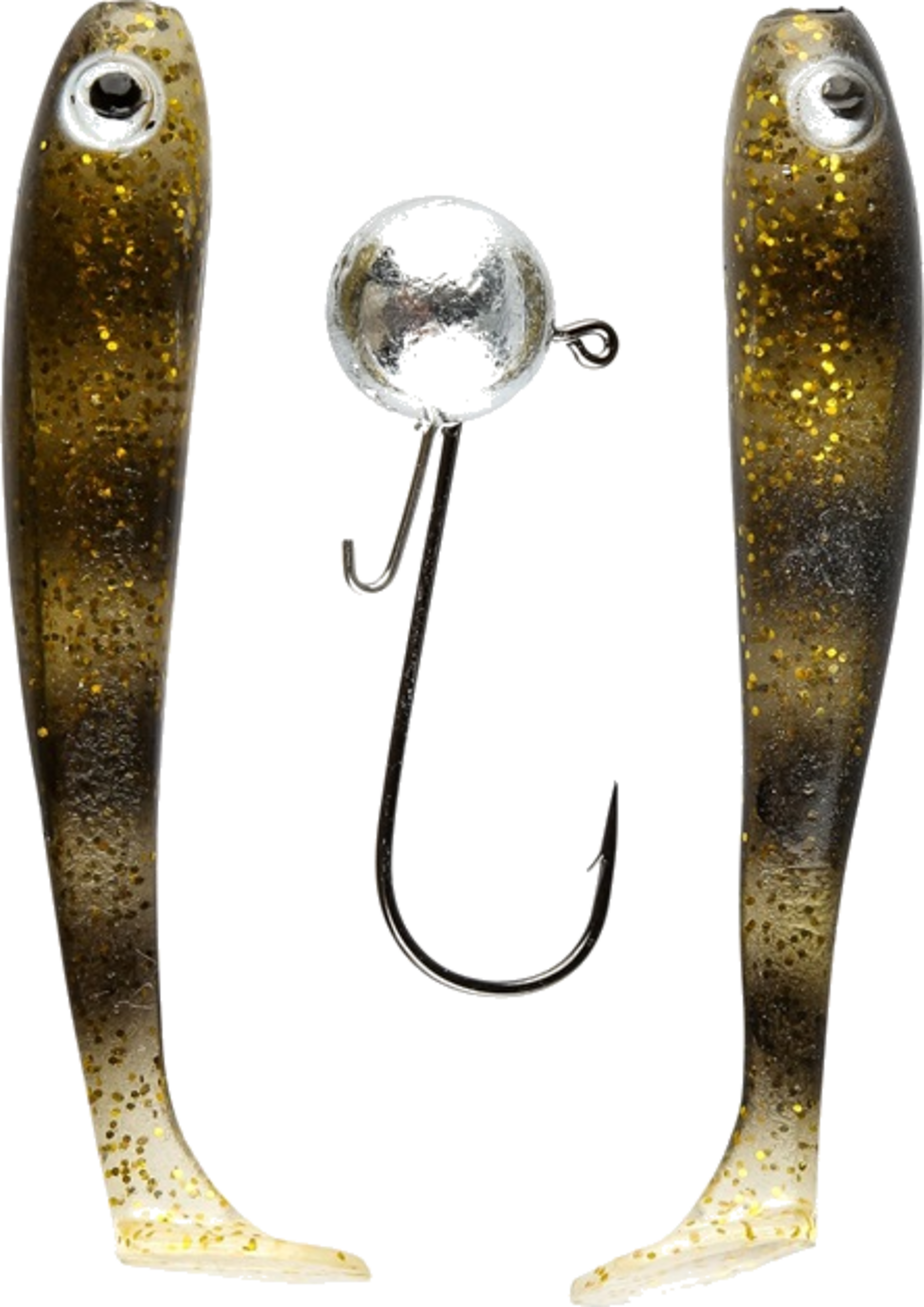 IFISH, Ifish The Demon Shad 7cm, 2-pack Including Jig Head - Spdr