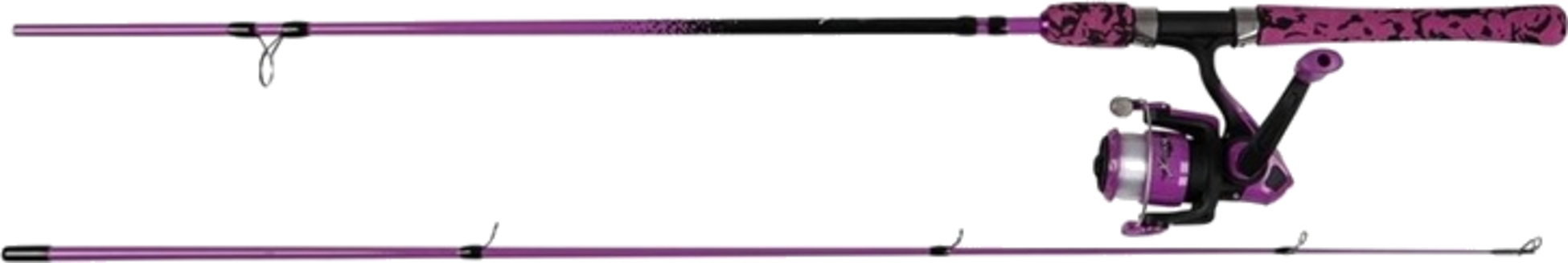 IFISH, Ifish X-wand Spinning Combo 5', 150cm Orchid