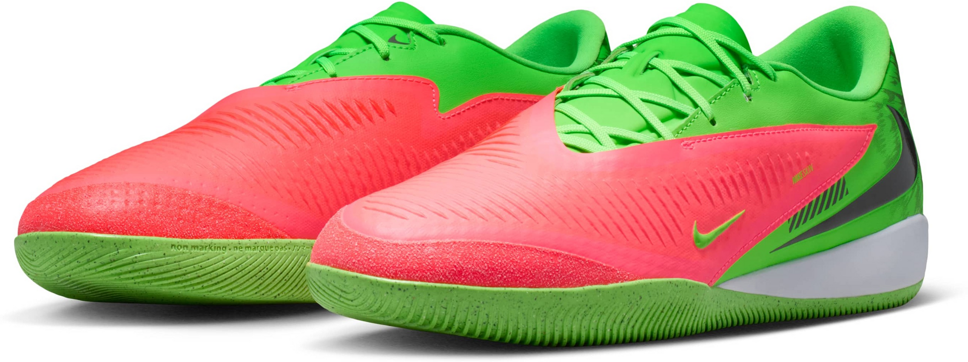 NIKE, Indoor Court Football Shoes Phantom 6 Low Academy 'erling Haaland'