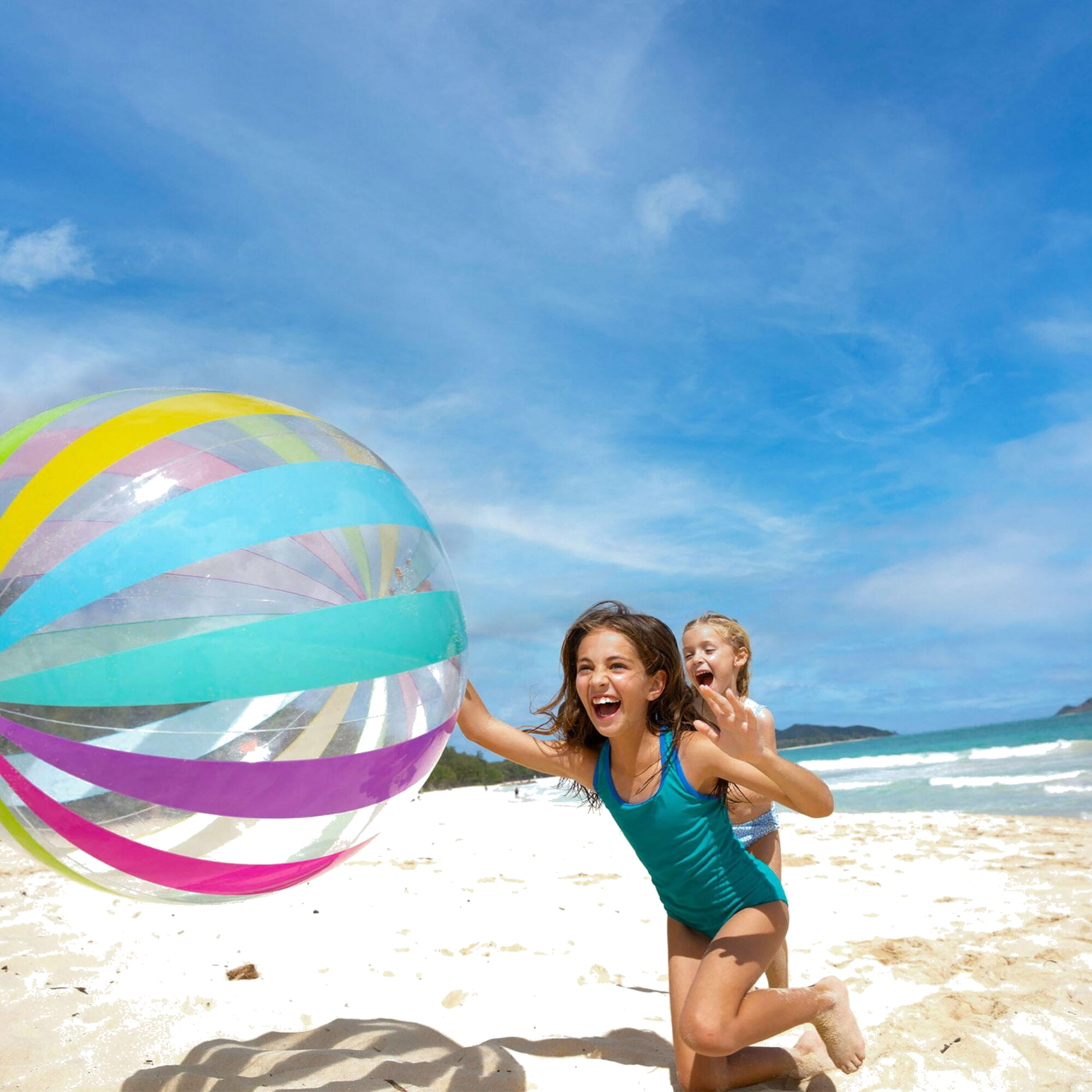 INTEX, Inflatable Beach Ball Large Jumbo 107cm Intex 59065