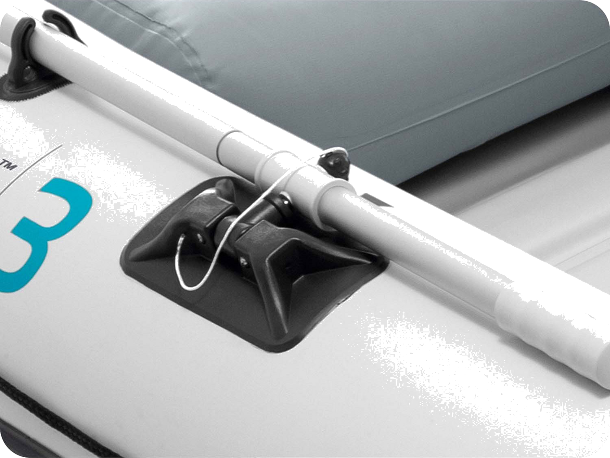 INTEX, Inflatable Boat Mariner 3 For 3 Persons Paddles Pump Fishing Rod Holders And Motor Mount Intex 68373