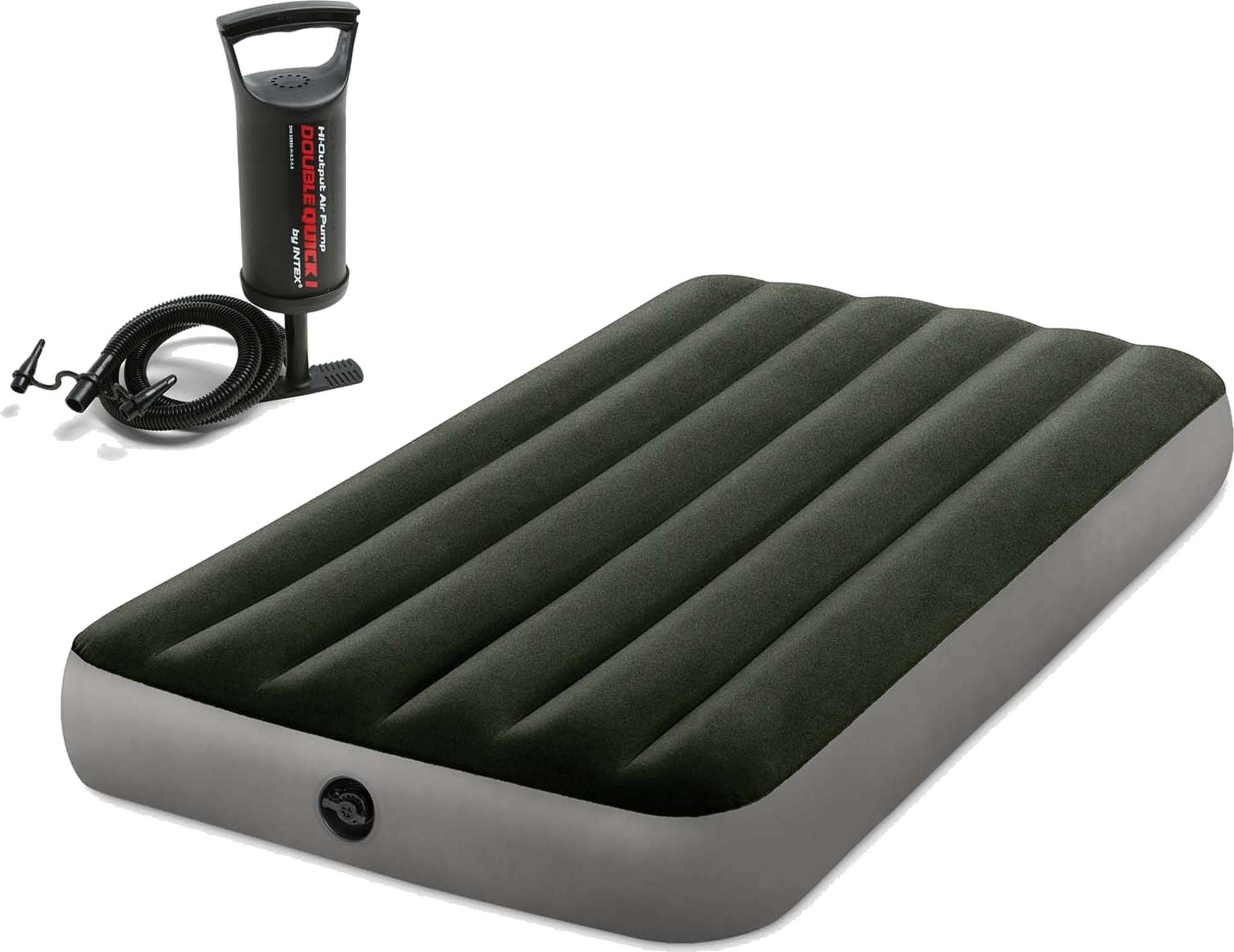 B2X, Inflatable Mattress 191x137x25 Cm With Piston Pump Intex 664108