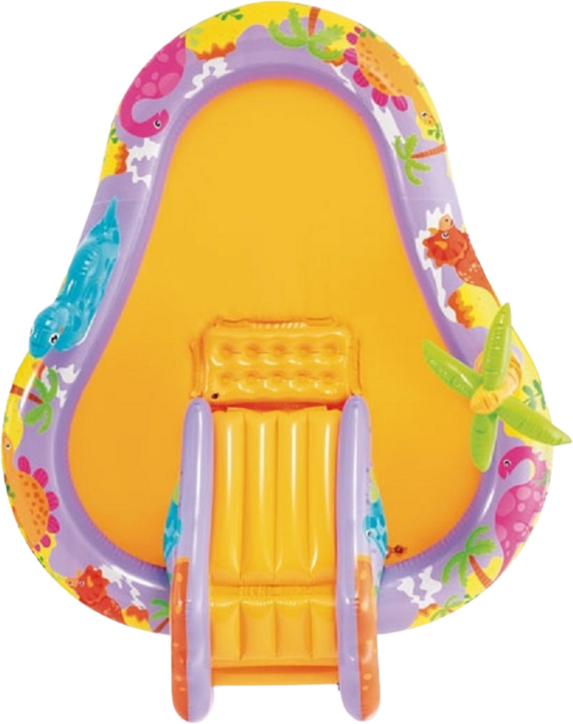 INTEX, Inflatable Pool For Children Water Playground 201x157x69 Cm Slide Fountain Dinosaur Intex 56139