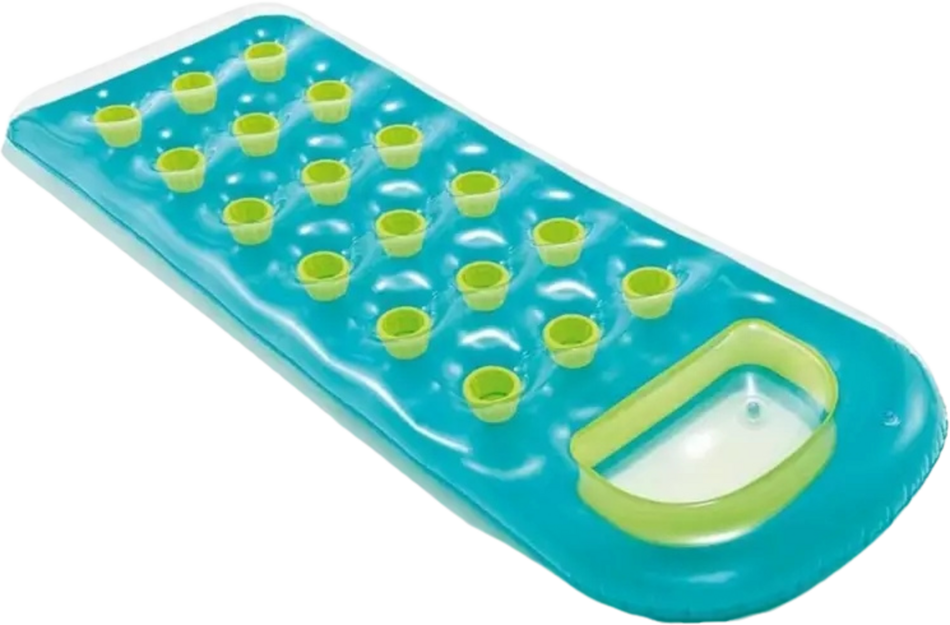 INTEX, Inflatable Swimming Mattress 188 X 71 Cm Green - 58895 Intex