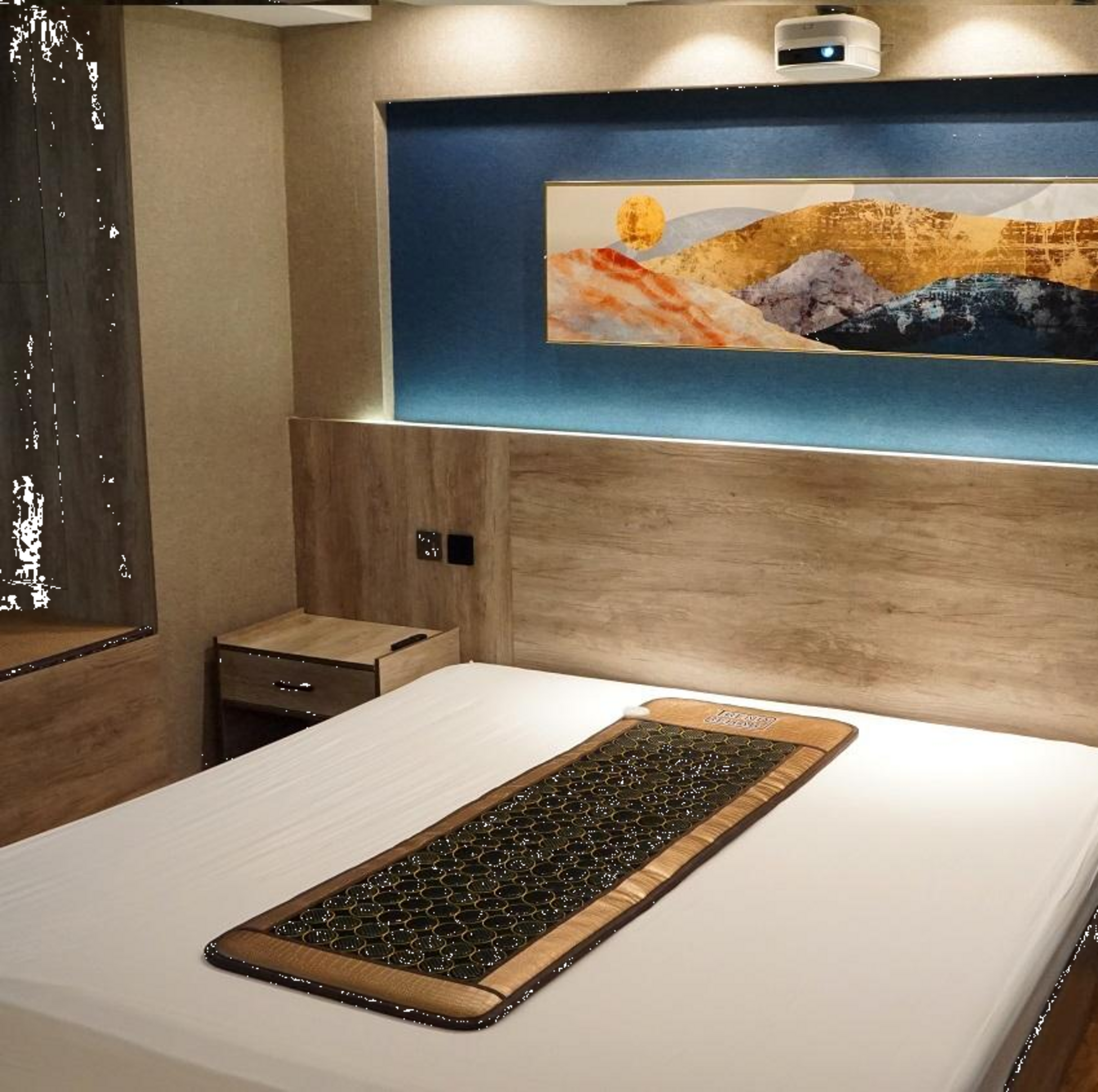 TRENDREHAB, Infra Mat With Jade And Tourmaline Stones