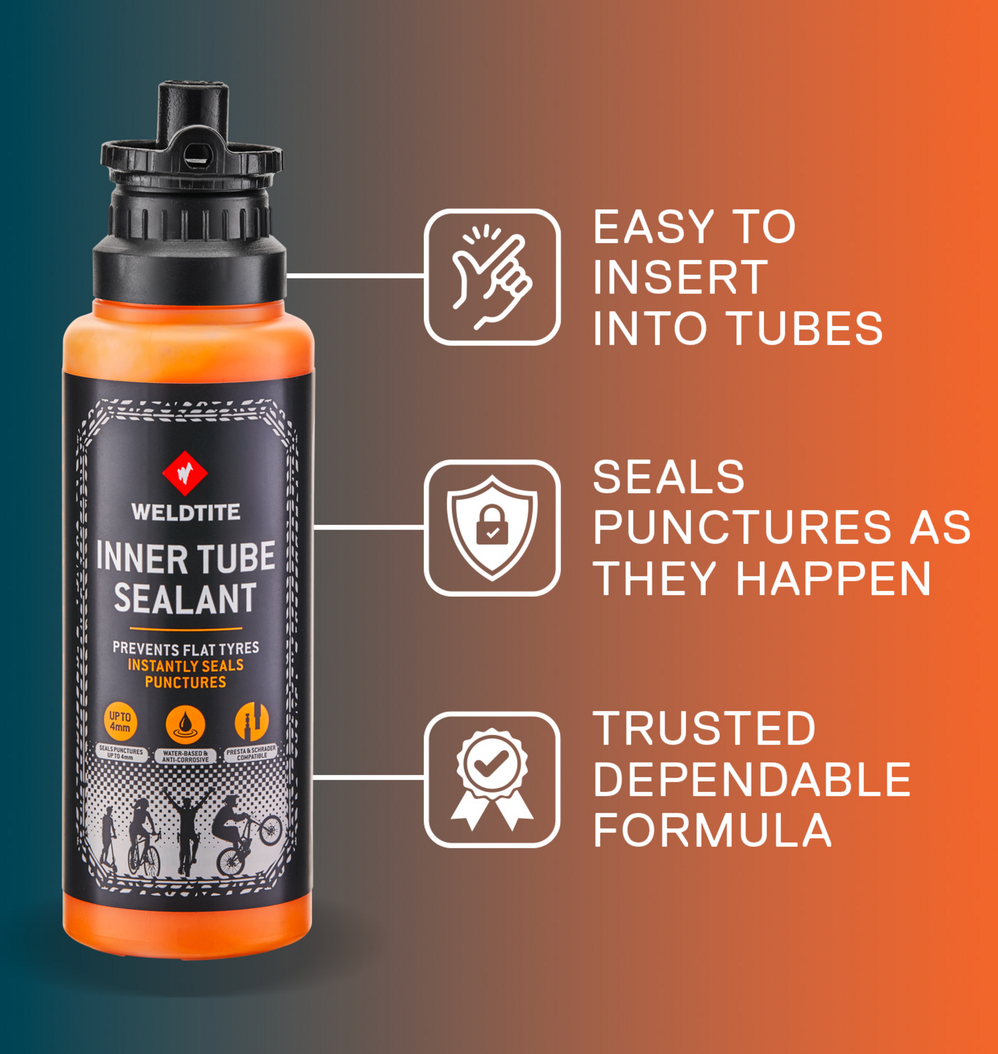 WELDTITE, Inner Tube Sealant