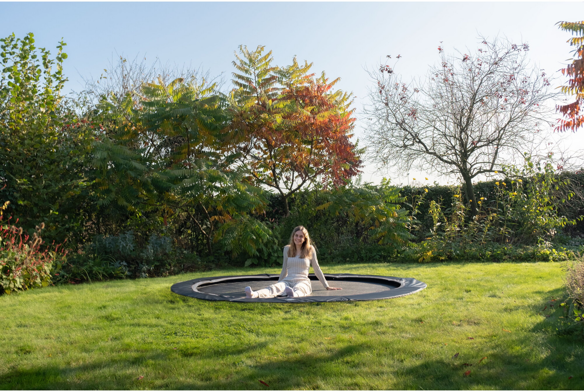 EXIT, Interra Sport-marktrampolin &Oslash;244cm - Svart