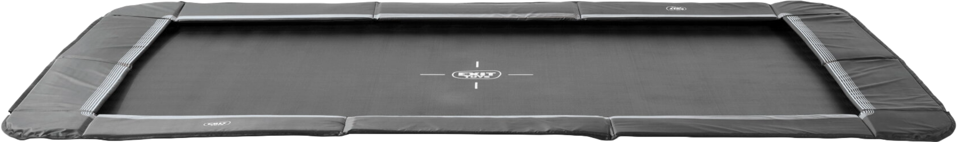 EXIT, Interra Sport-marktrampolin 244x366cm - Svart