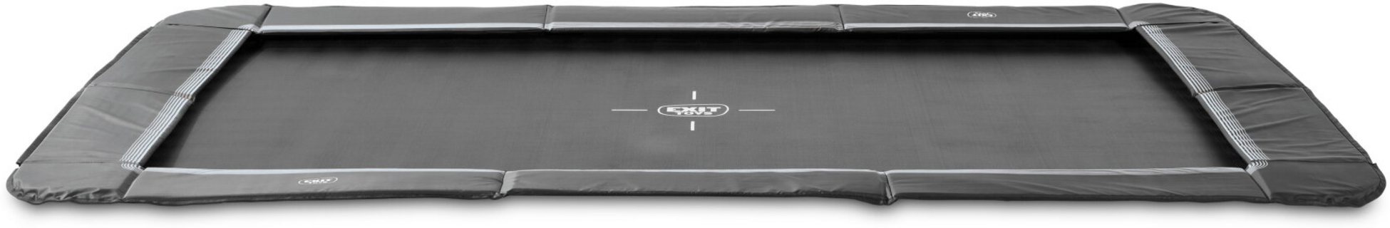 EXIT, Interra Sport-marktrampolin 244x366cm - Svart