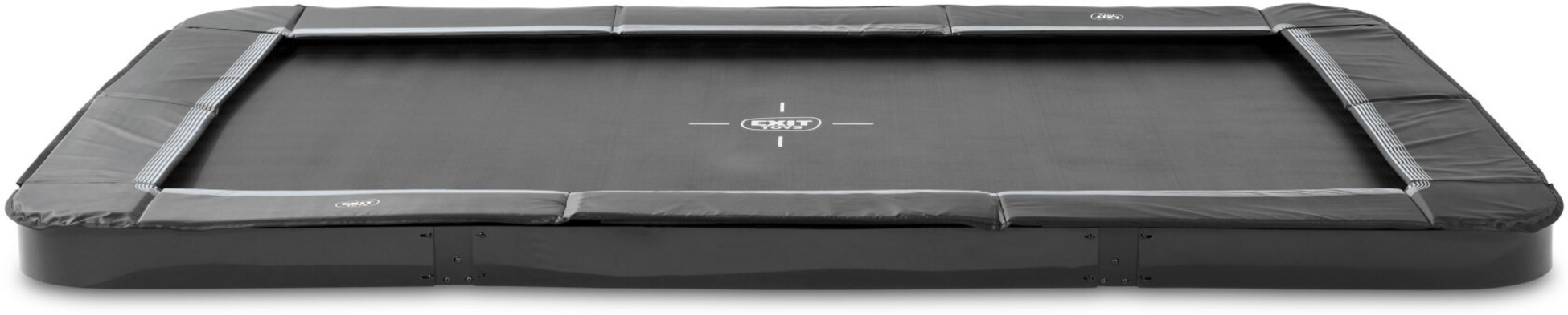 EXIT, Interra Sport-marktrampolin 244x366cm - Svart