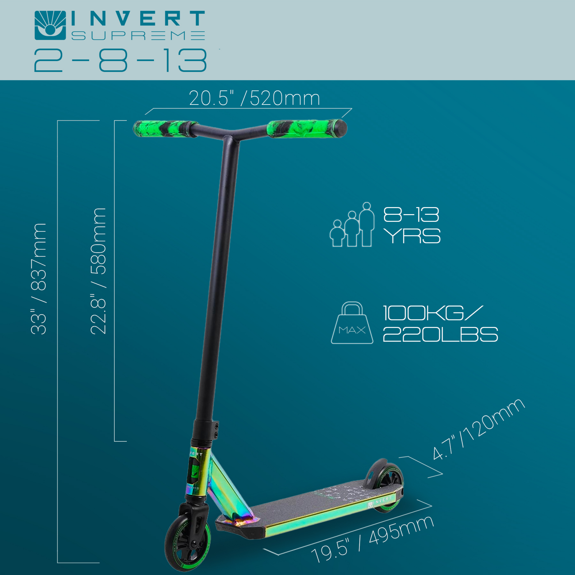 INVERT, Invert Supreme 2 Stunt Scooter