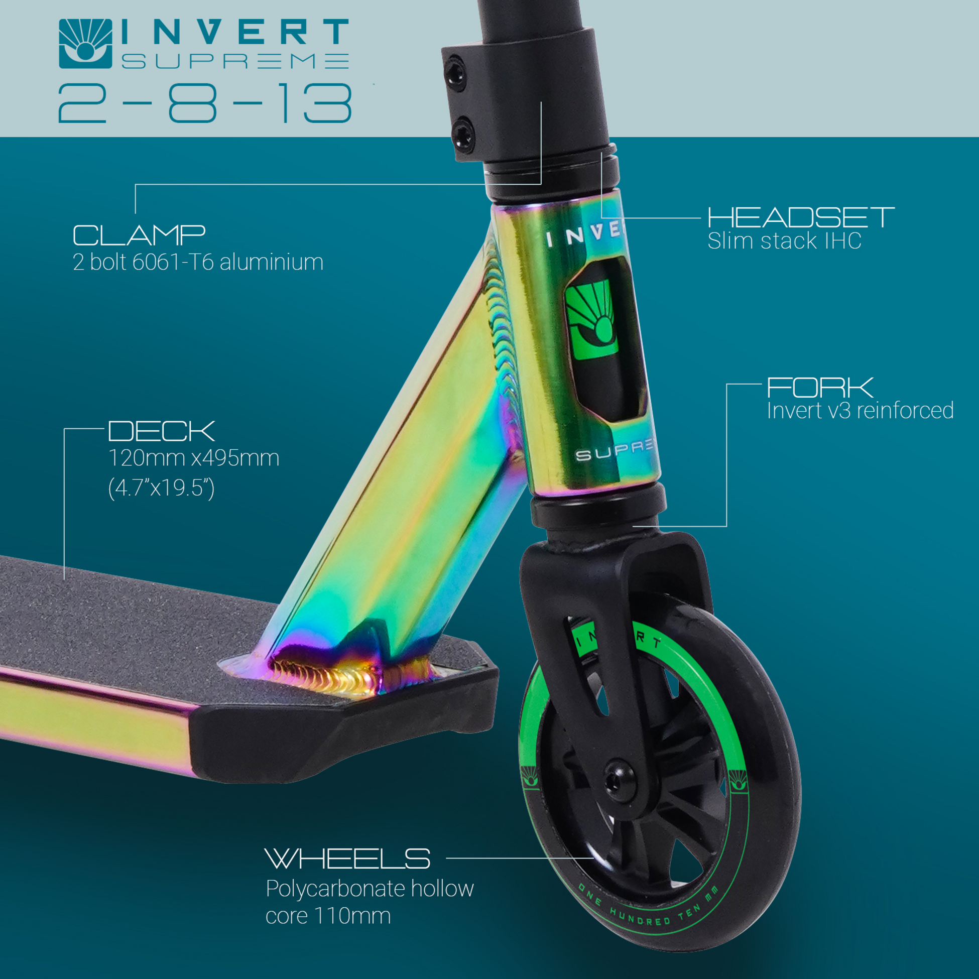 INVERT, Invert Supreme 2 Stunt Scooter