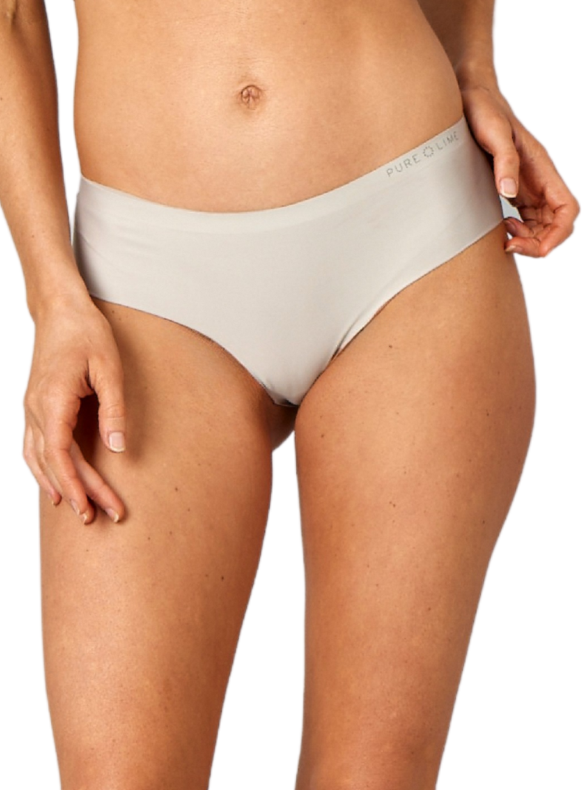 PURE LIME, Invisible Microfiber Hipster 2 Pack