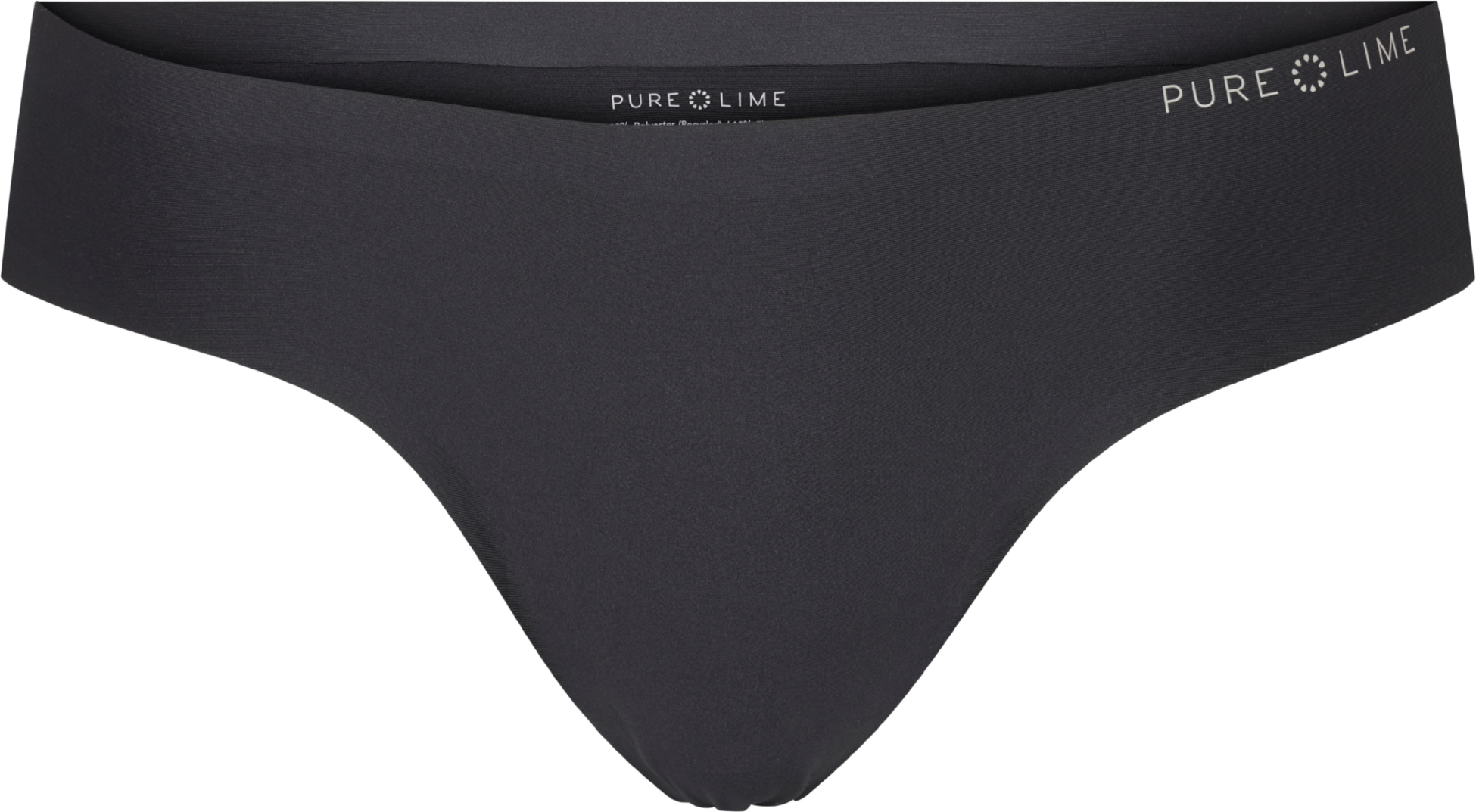 PURE LIME, Invisible Microfiber Thong 2 Pack
