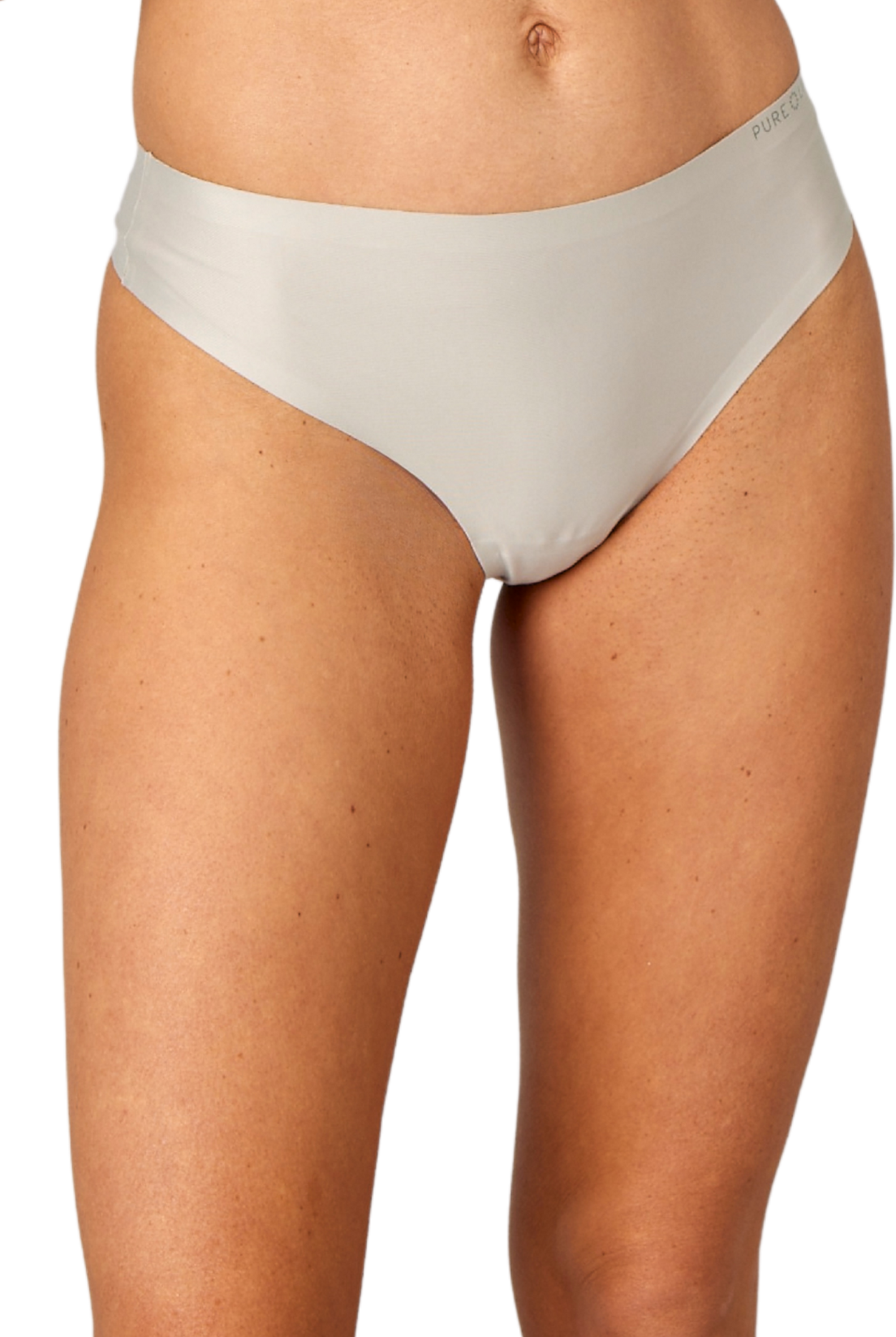 PURE LIME, Invisible Microfiber Thong 2 Pack