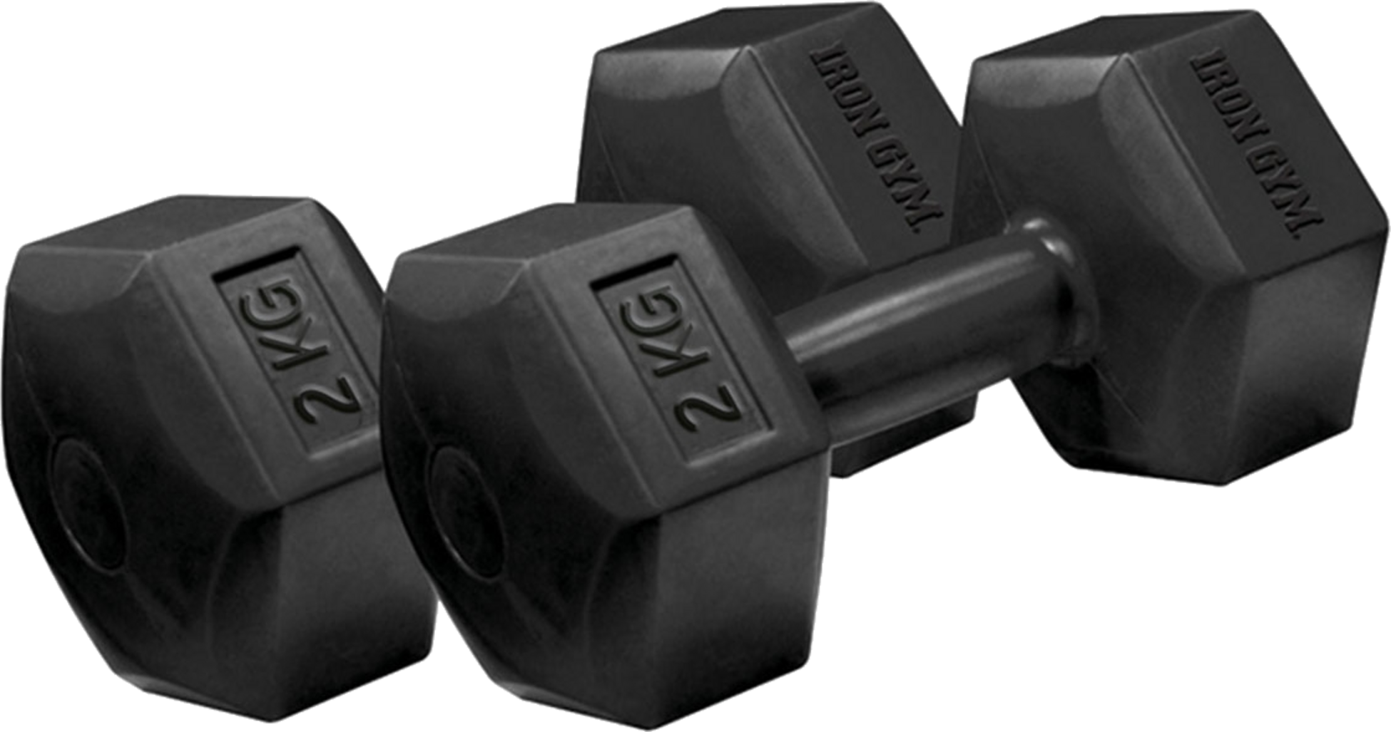 IRON GYM, Iron Gym - Dumbbell Set - 2 X 2 Kg